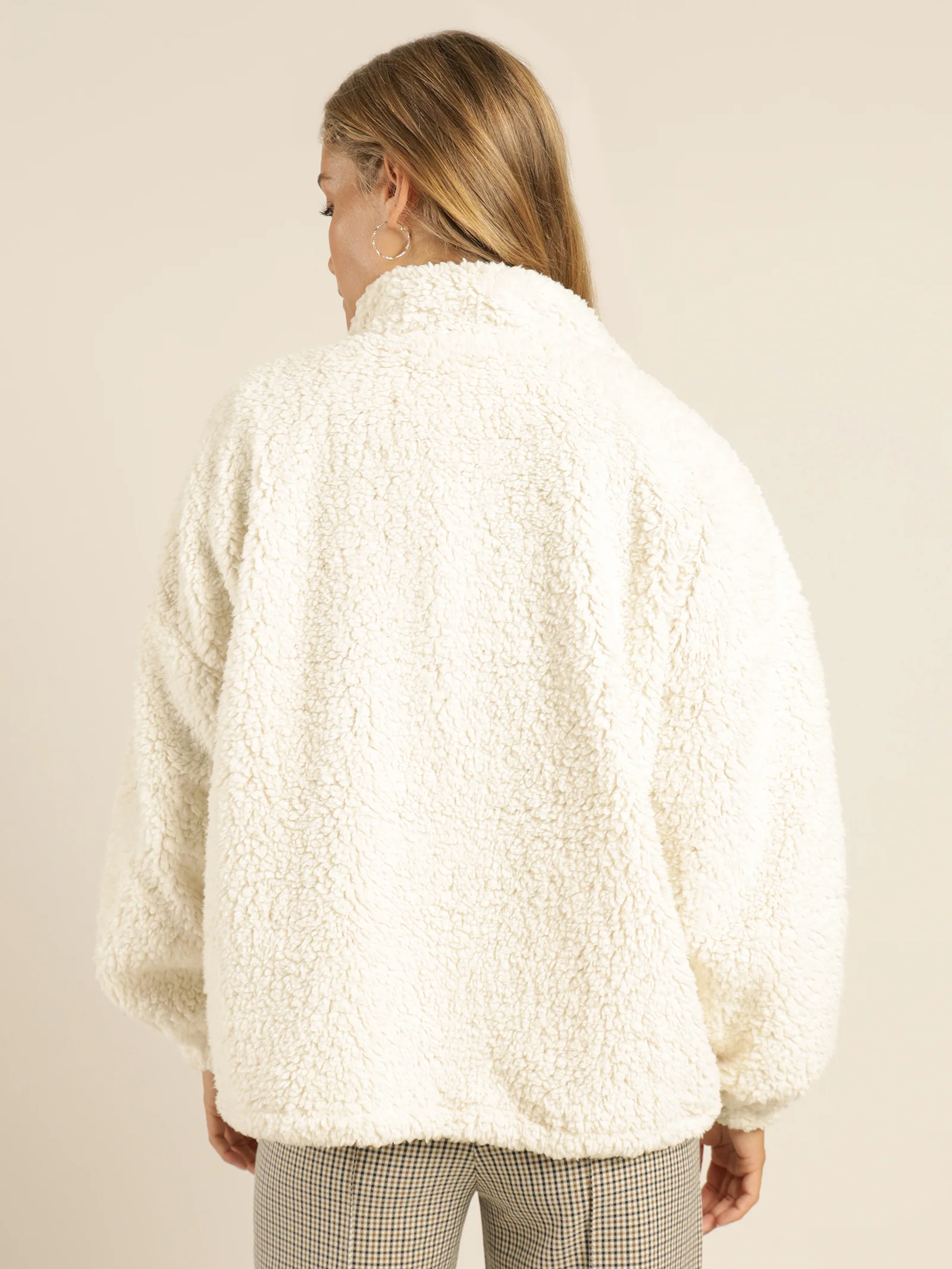 Rory Teddy Bomber Jacket - Image 9