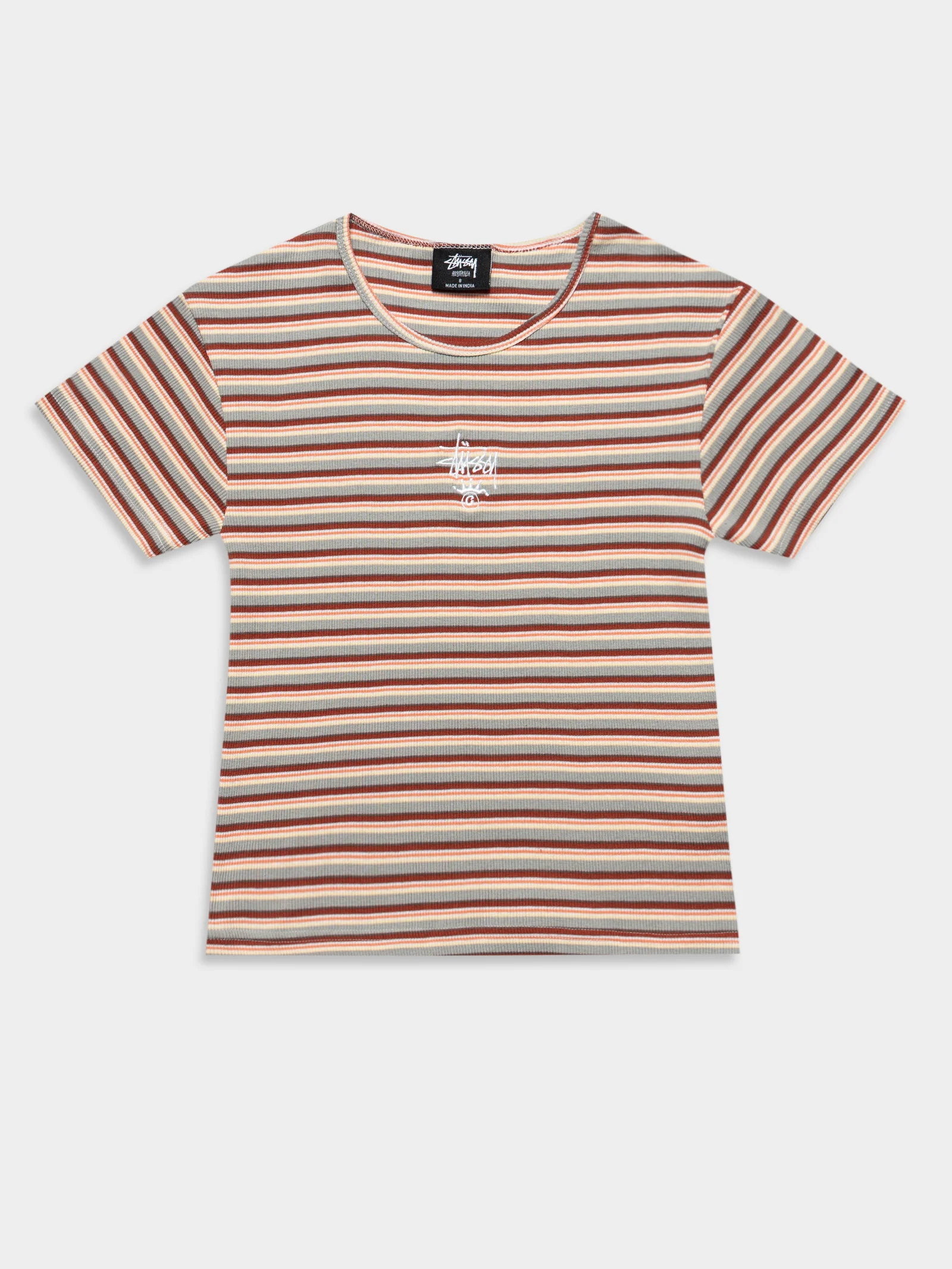 Rosada Stripe Fitted T-Shirt - Image 7
