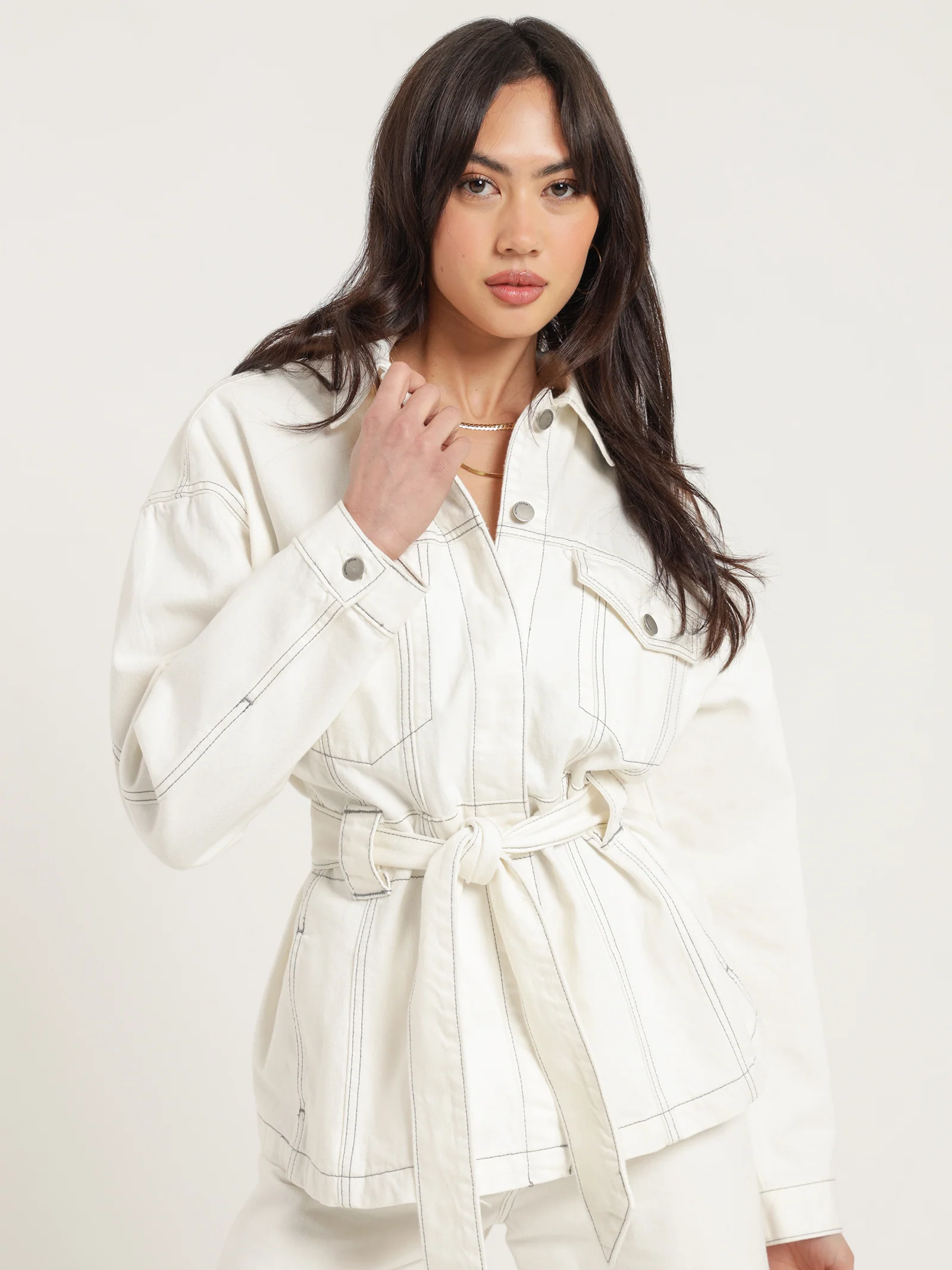 Rosanna Belted Jacket - Image 2