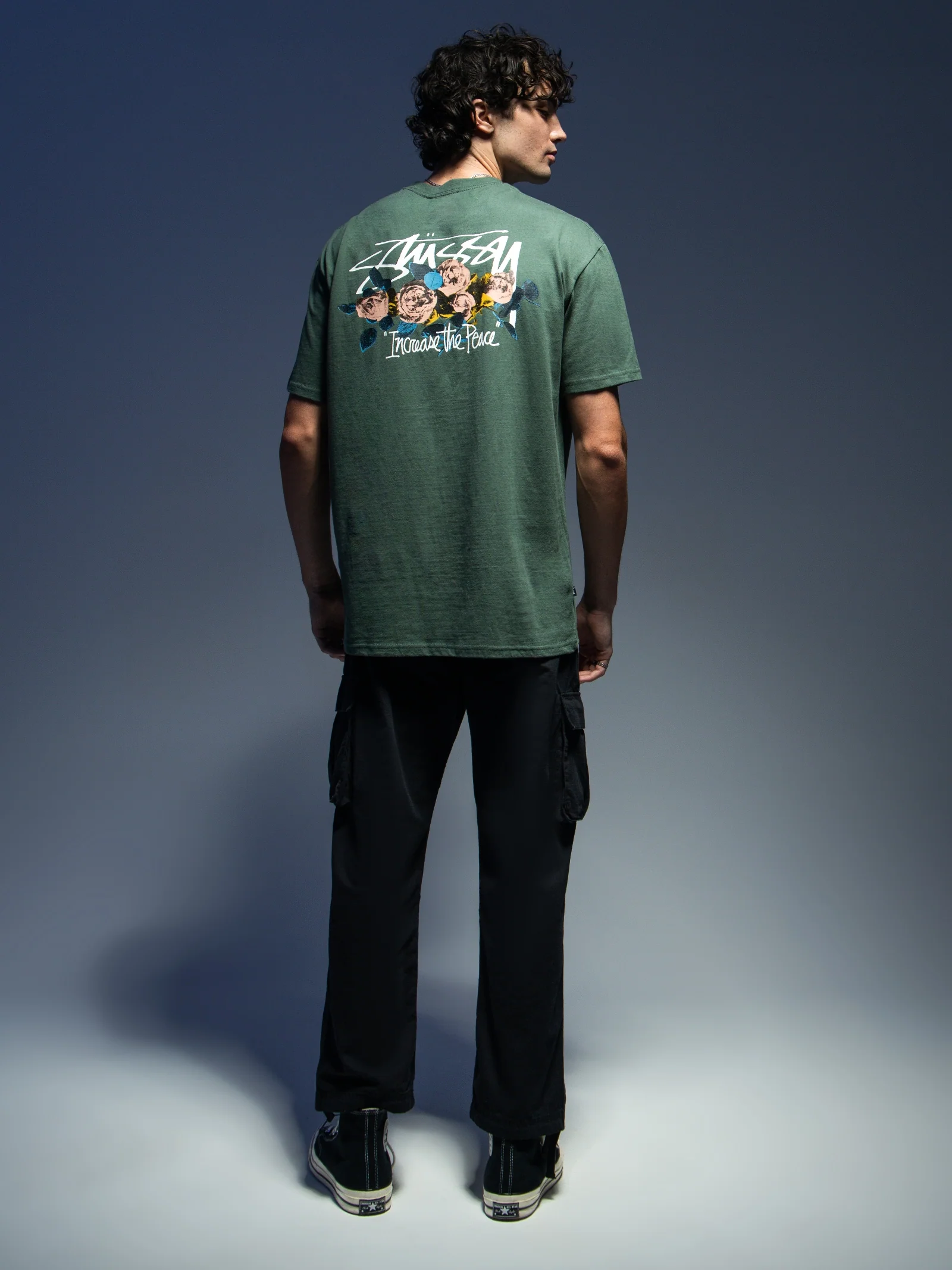 Roses Heavy Weight T-Shirt - Image 2