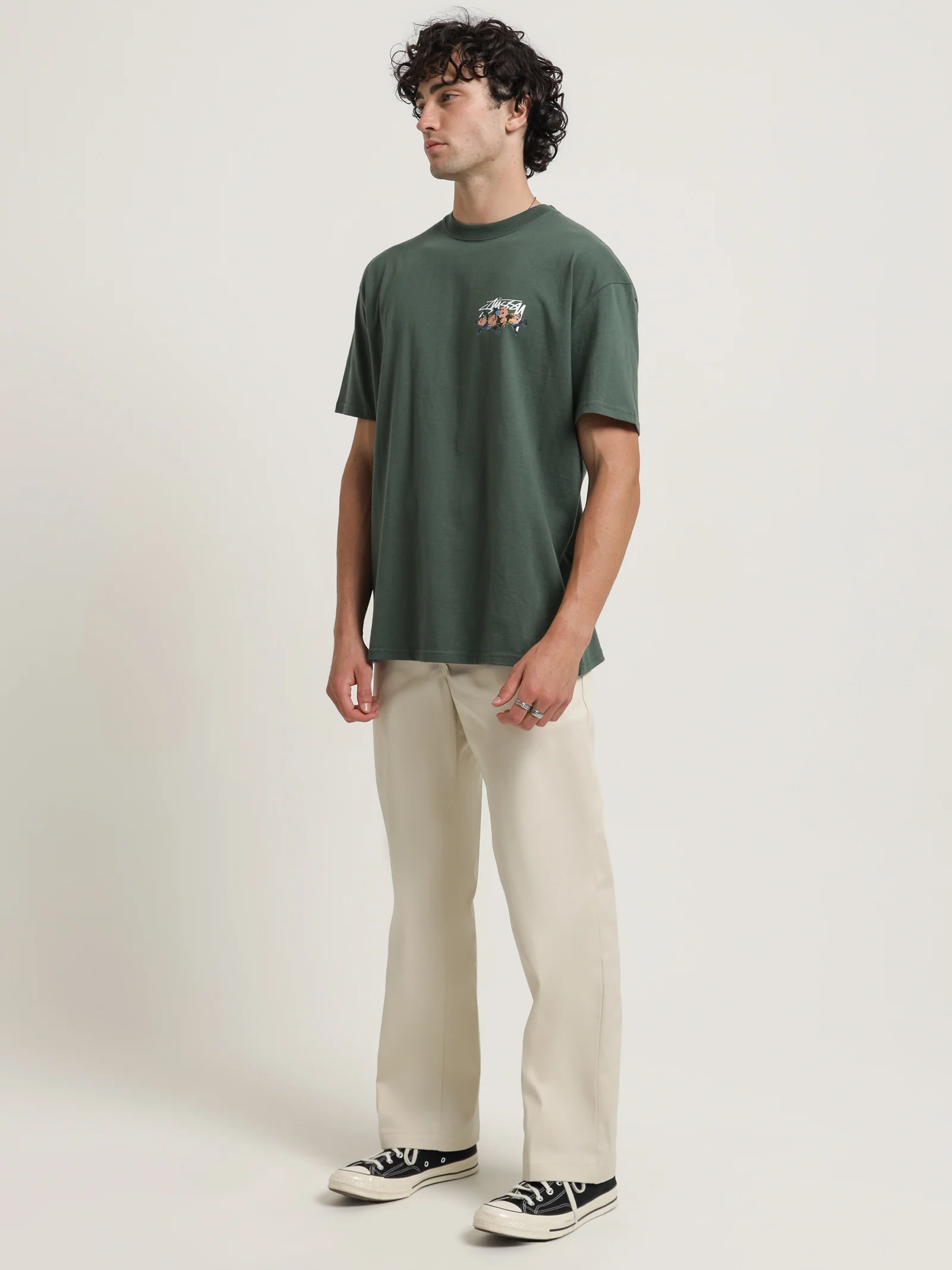 Roses Heavy Weight T-Shirt - Image 4