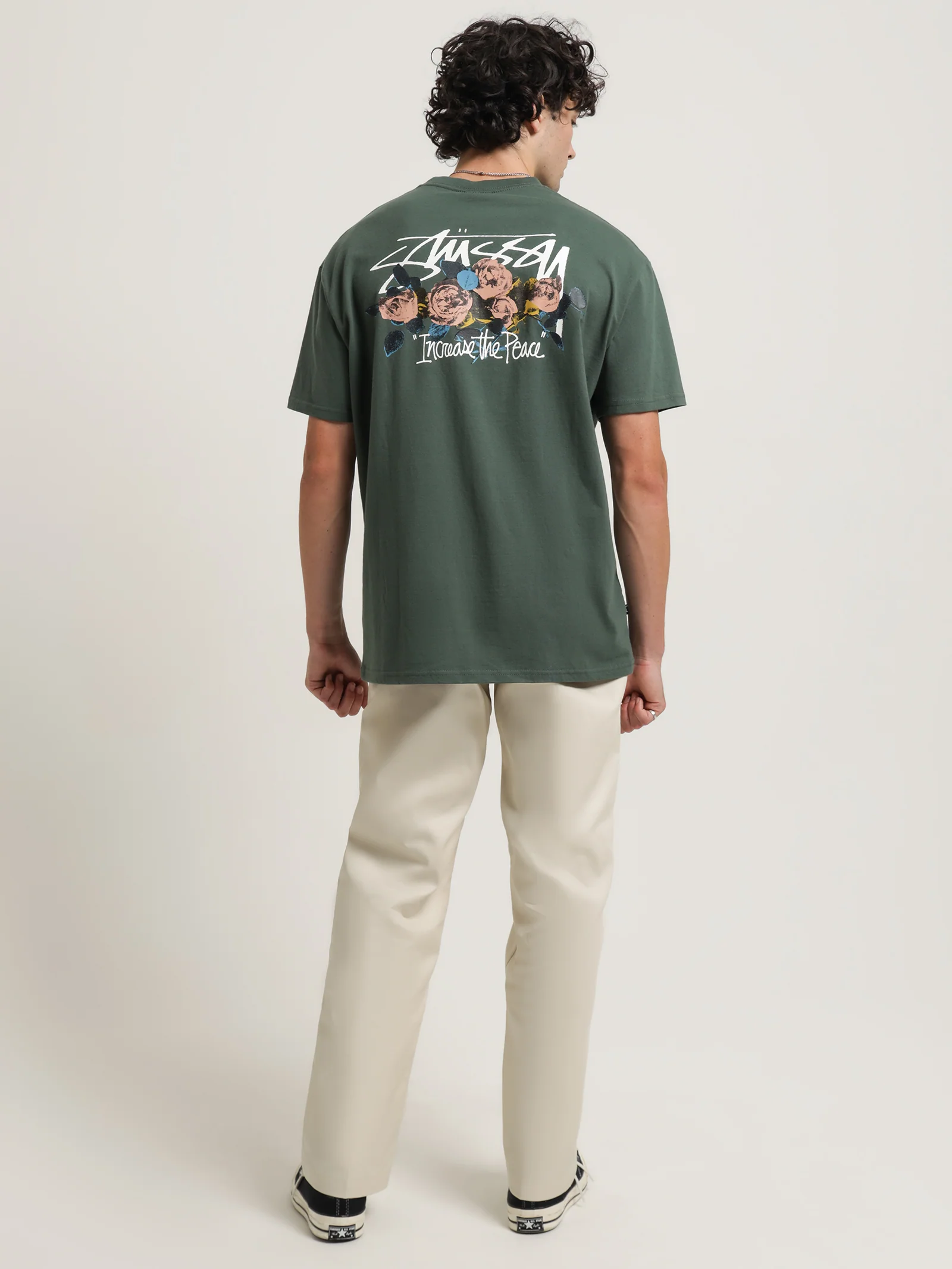 Roses Heavy Weight T-Shirt - Image 6
