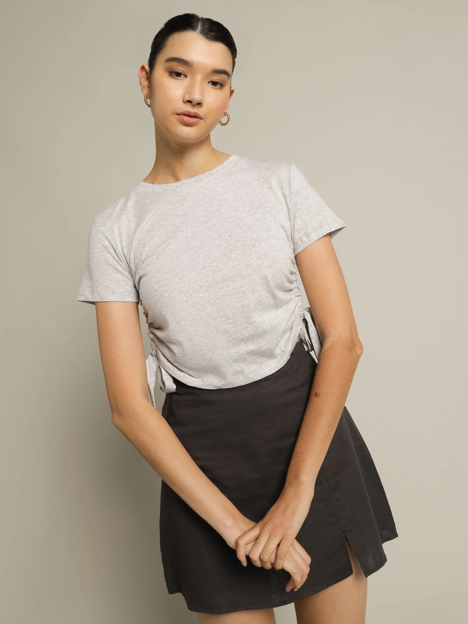 Rowan Drawstring T-Shirt - Image 3