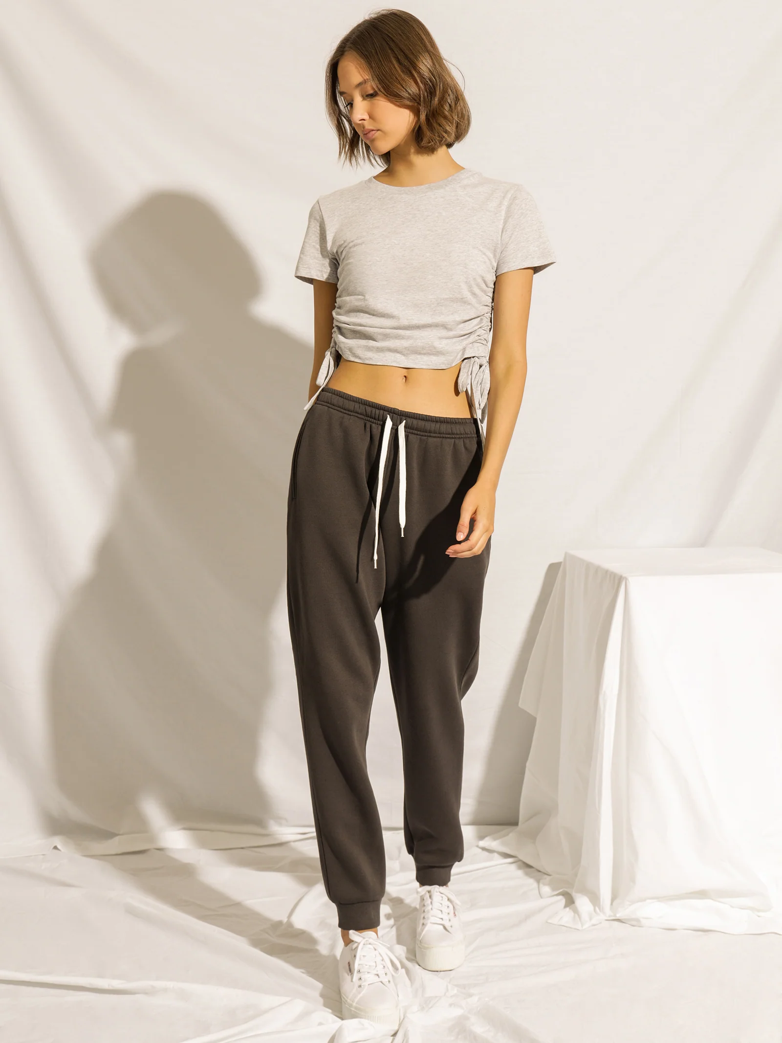 Rowan Organic Drawstring T-Shirt - Image 4