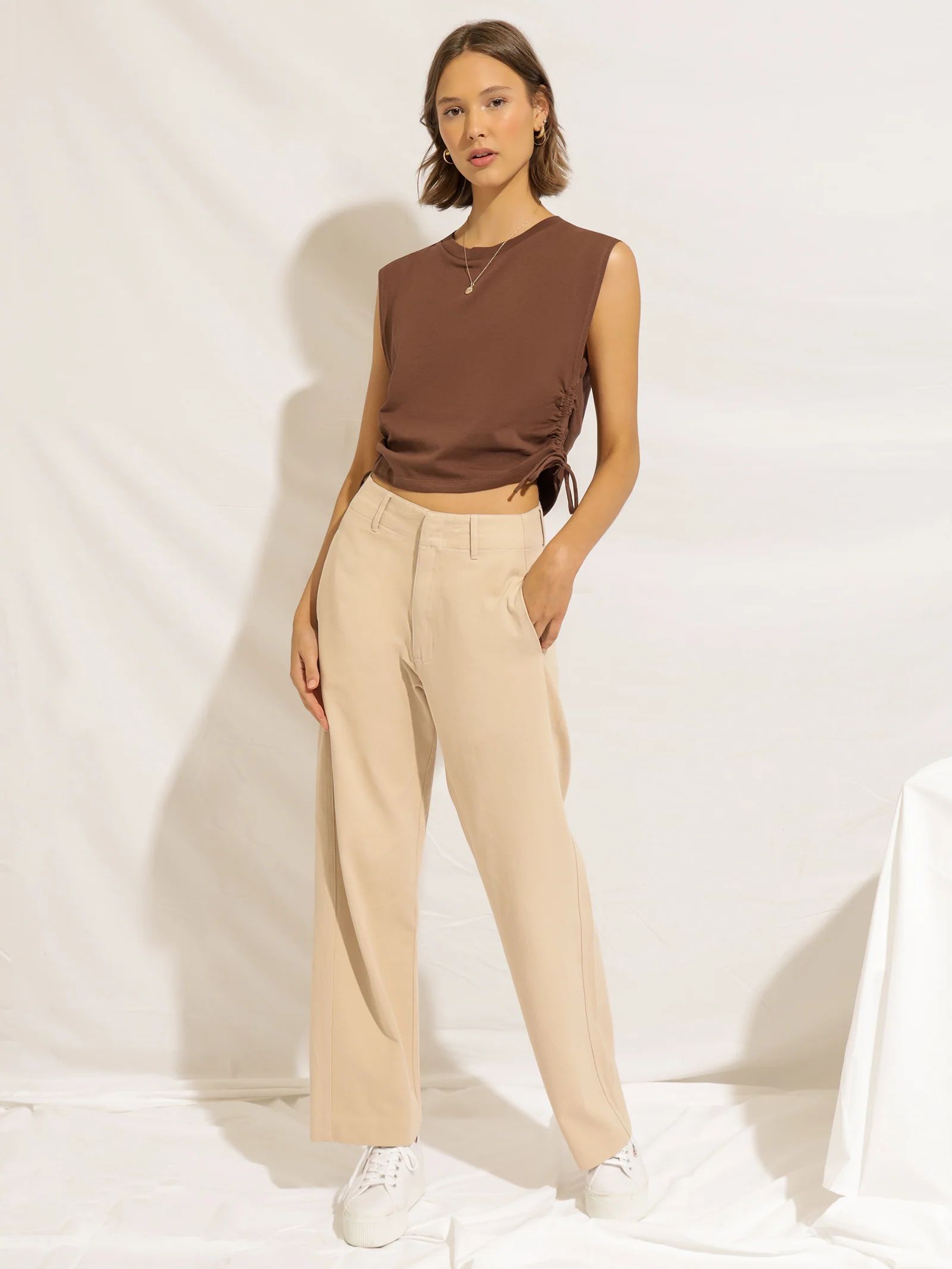 Rowan Organic Drawstring Tank - Image 3