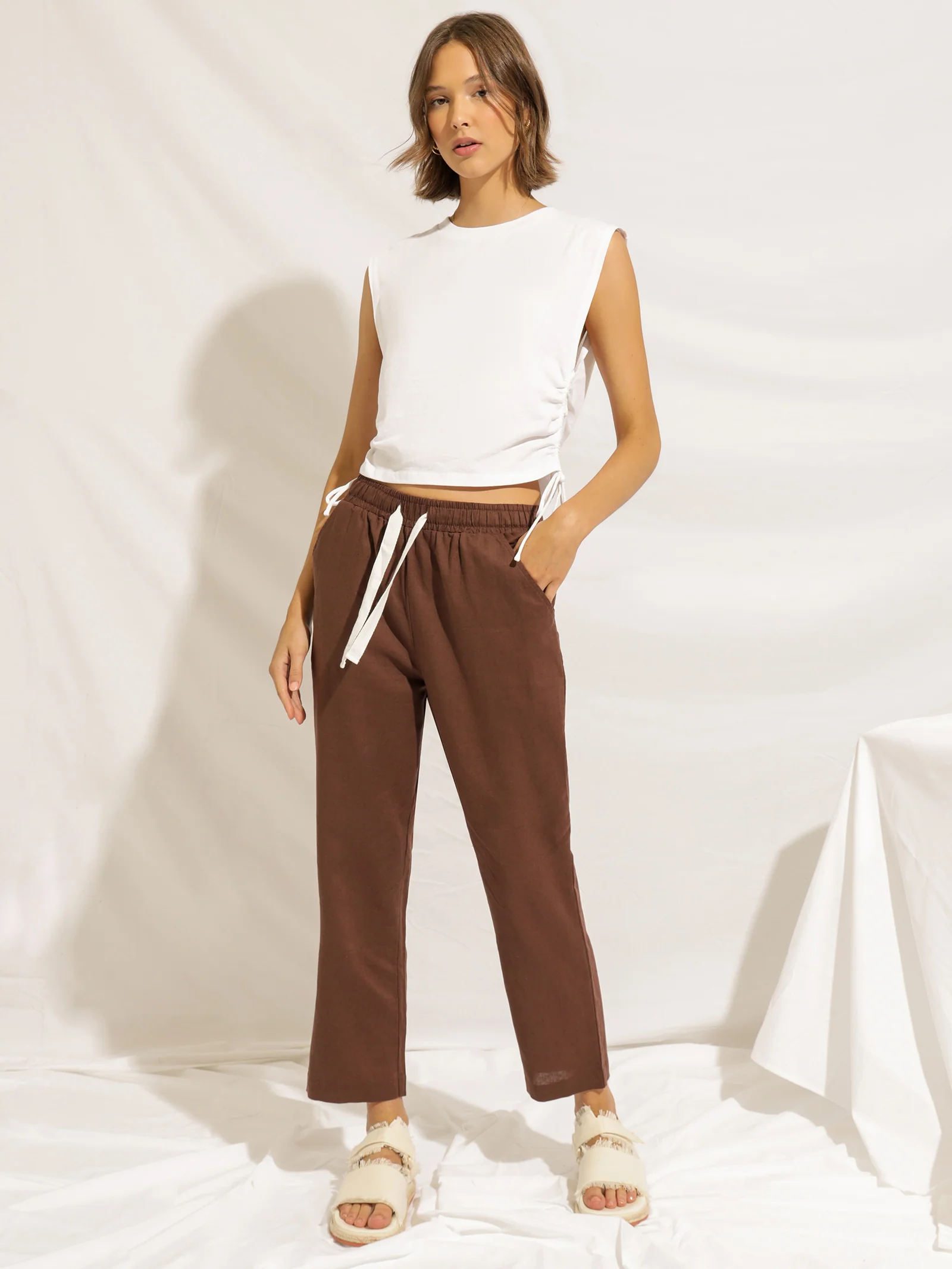 Rowan Organic Drawstring Tank - Image 4