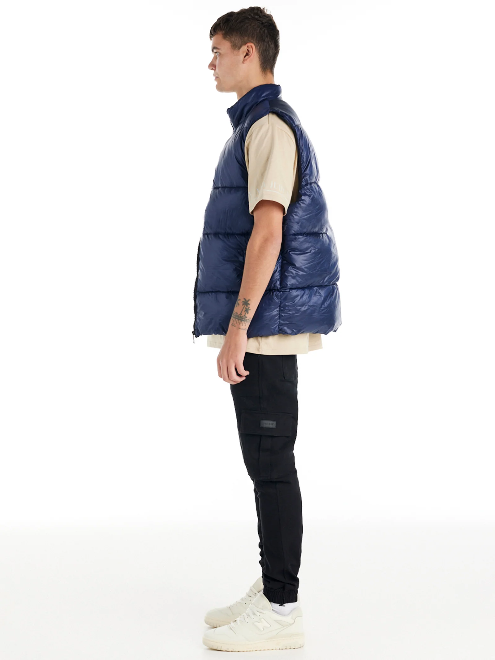 Royal Puffer Vest - Image 3