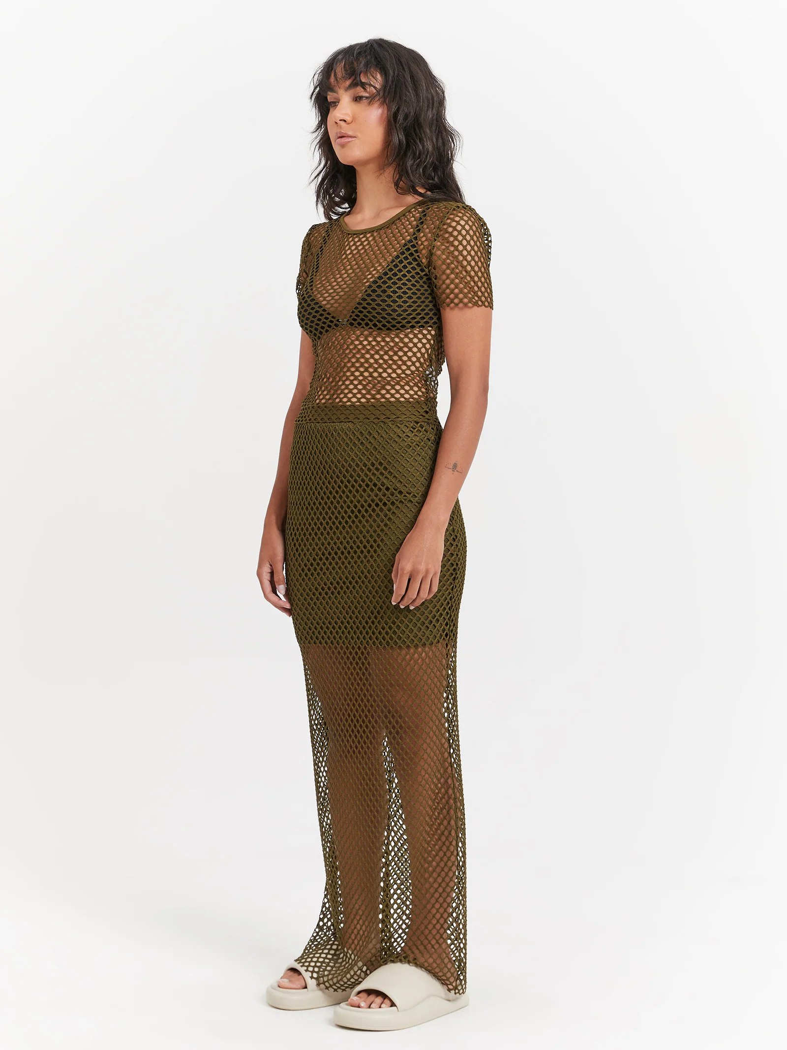 Ruby Mesh Skirt - Image 4