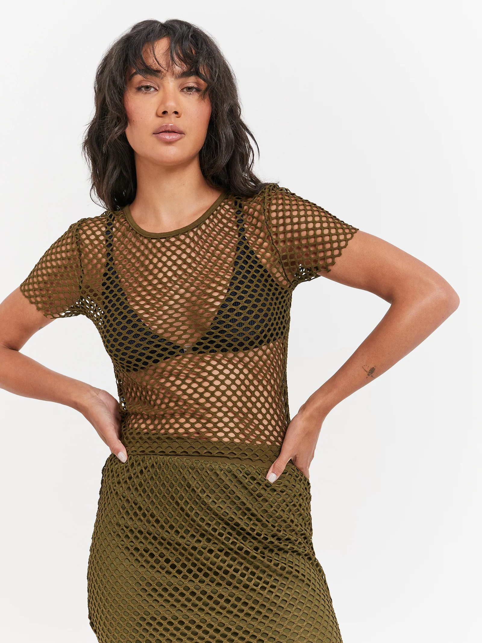 Ruby Mesh Top - Image 3