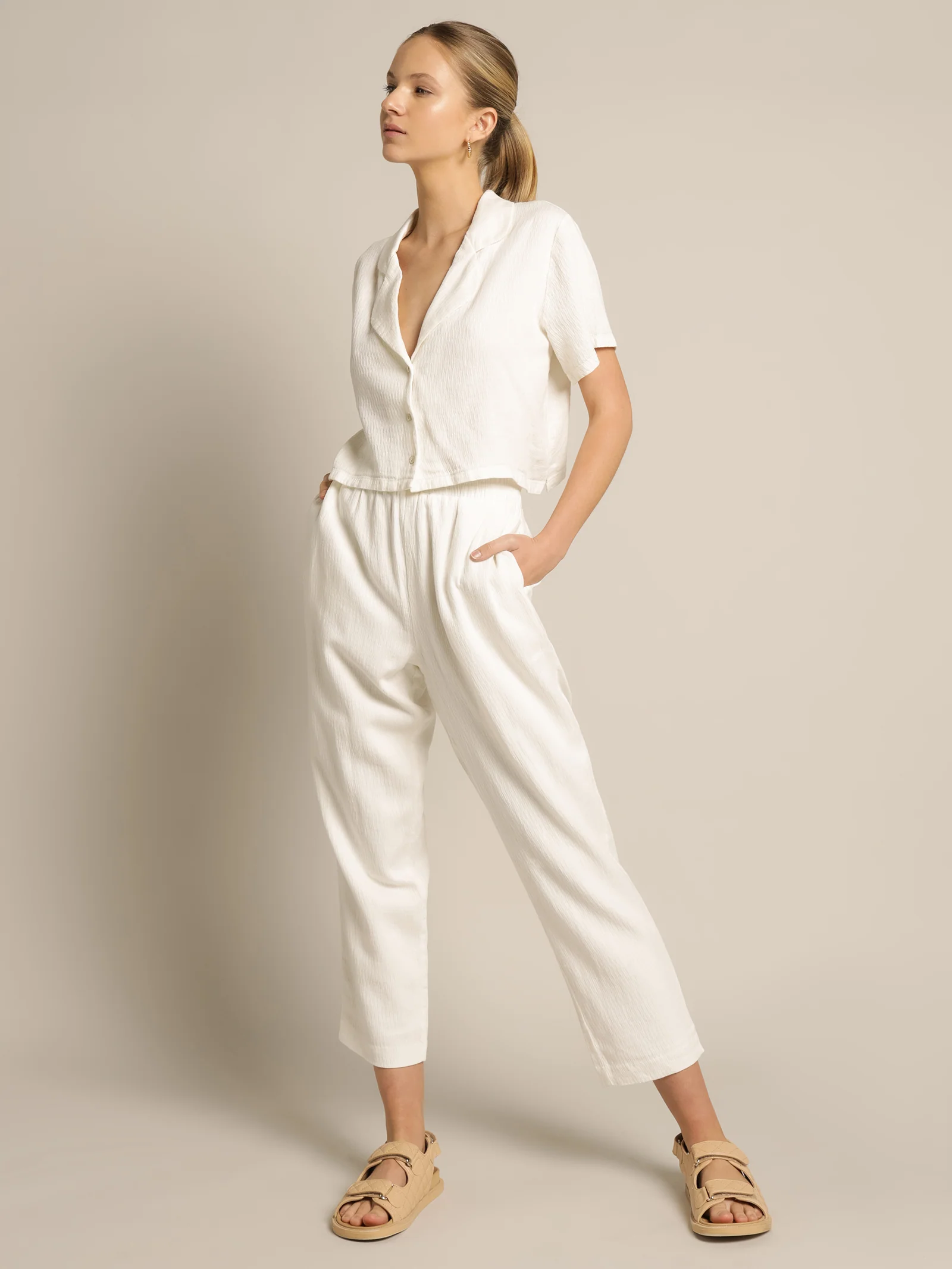Rumi Crop Shirt - Image 4