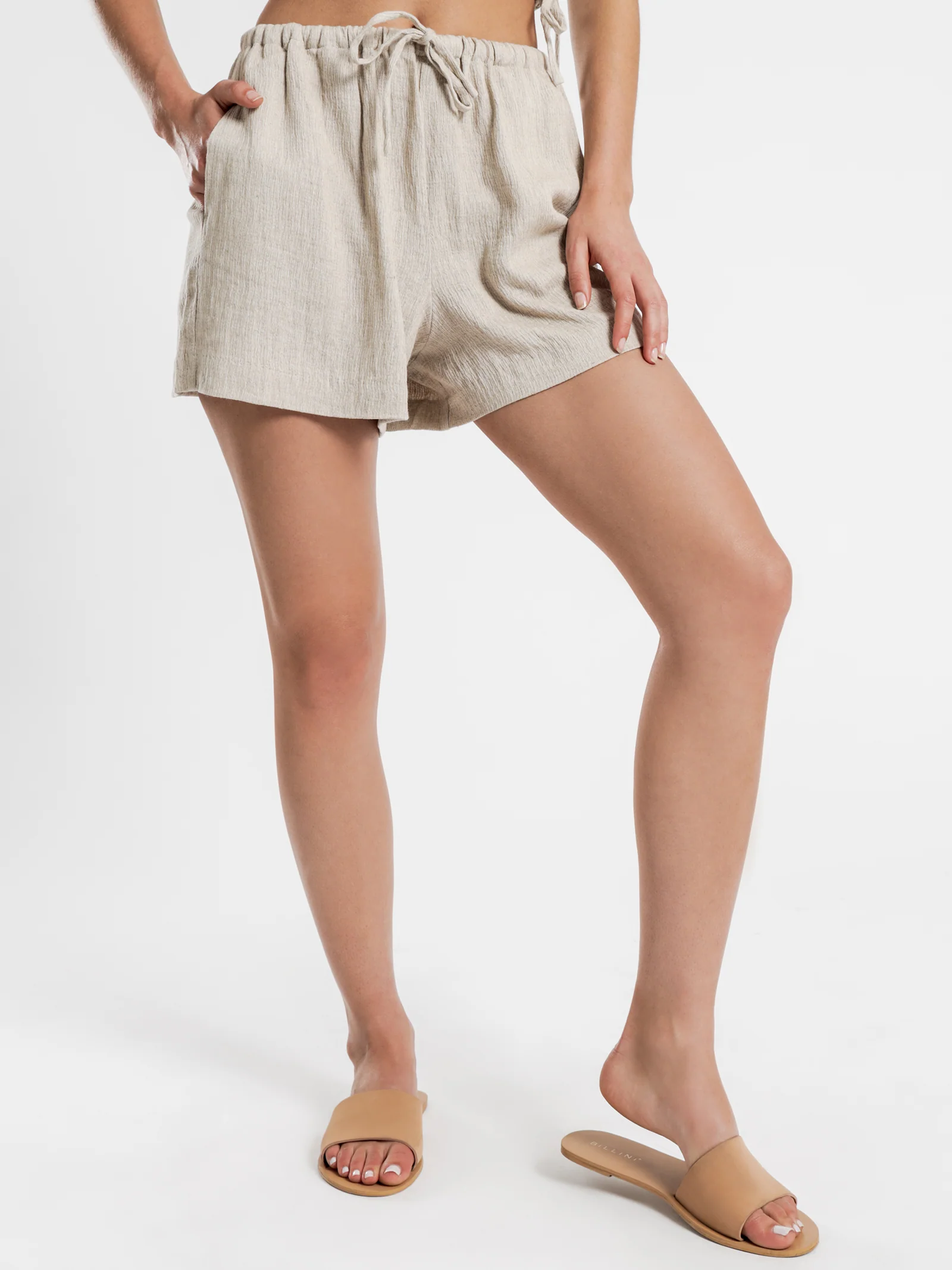 Rumi Linen Shorts - Image 2