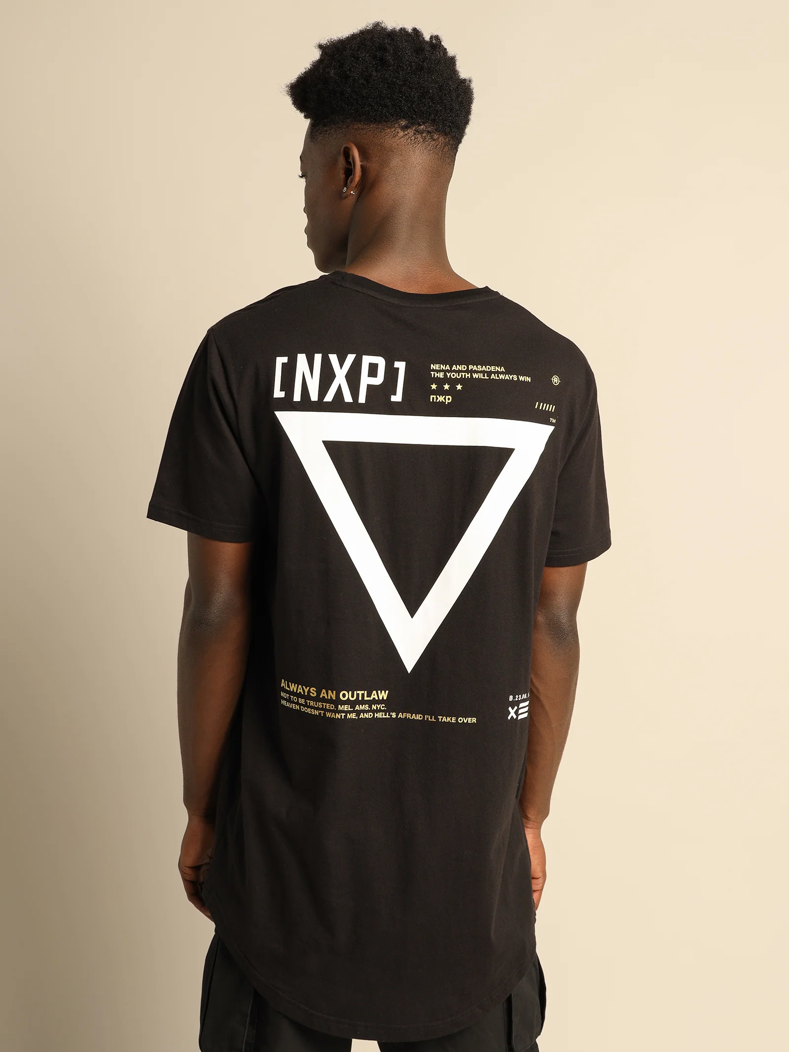 Rundown Cape Back T-Shirt - Image 7