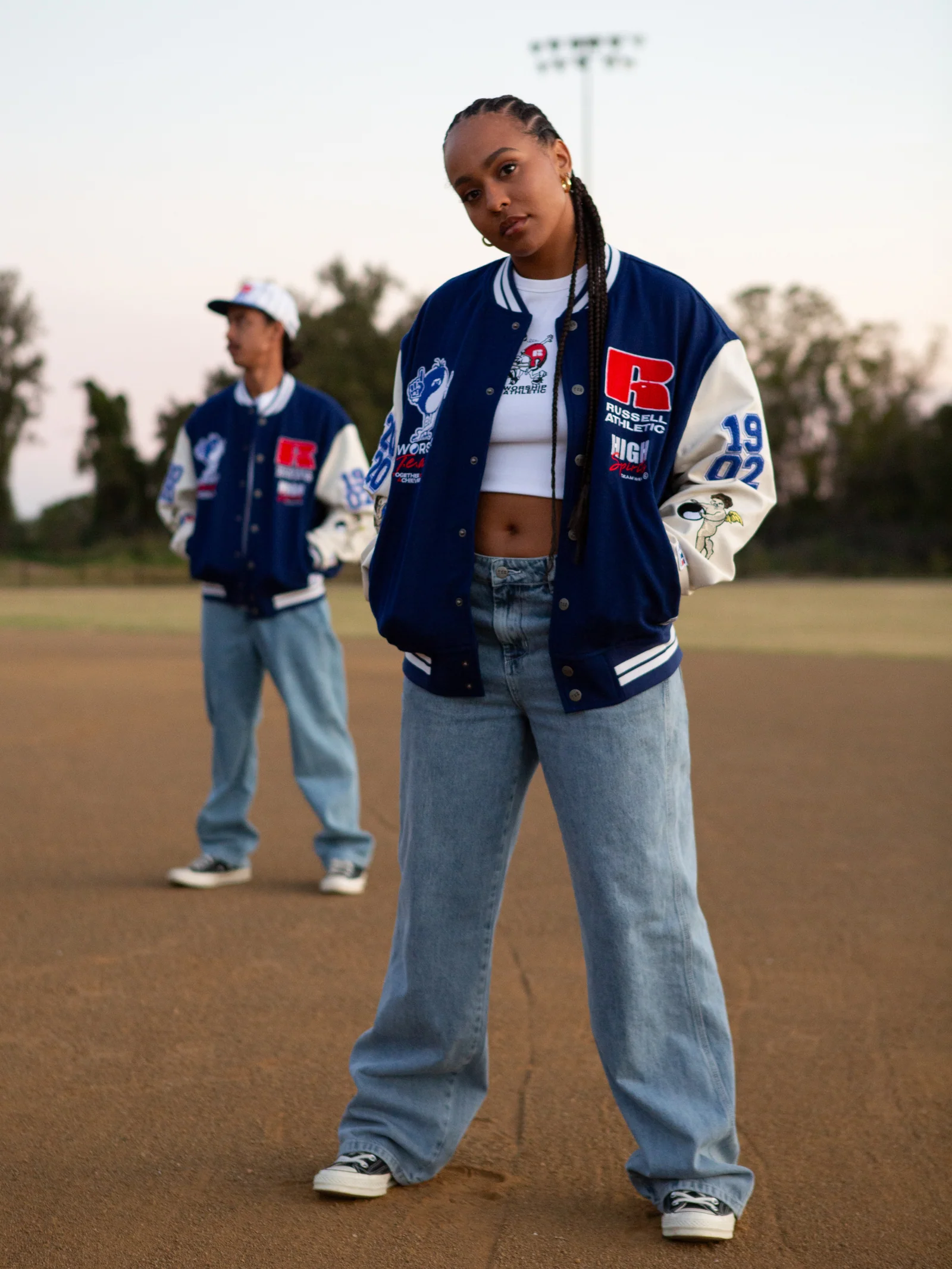 Russell Athletic Carpenter Baggy Jeans - Image 3