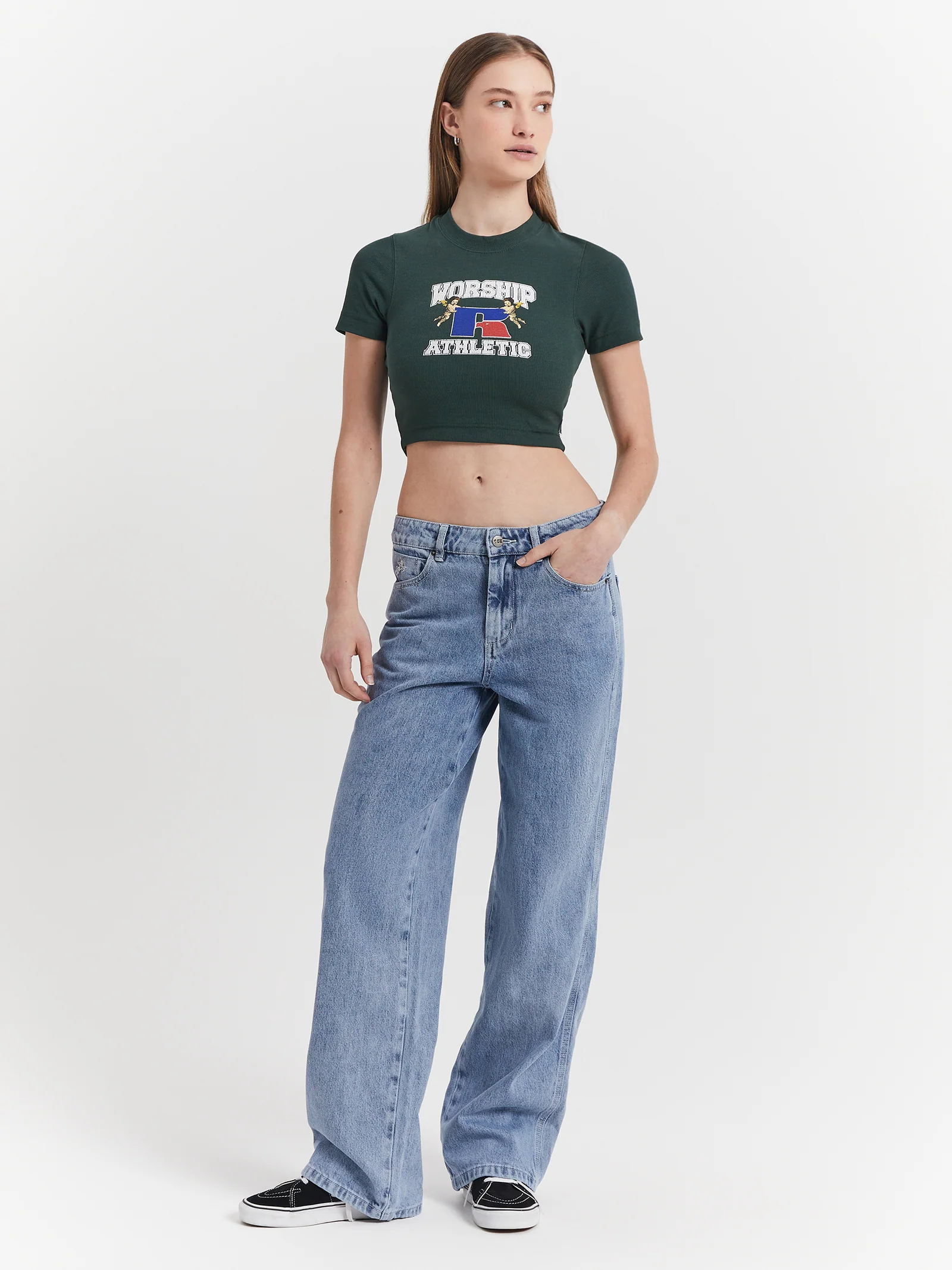 Russell Athletic Carpenter Baggy Jeans - Image 5