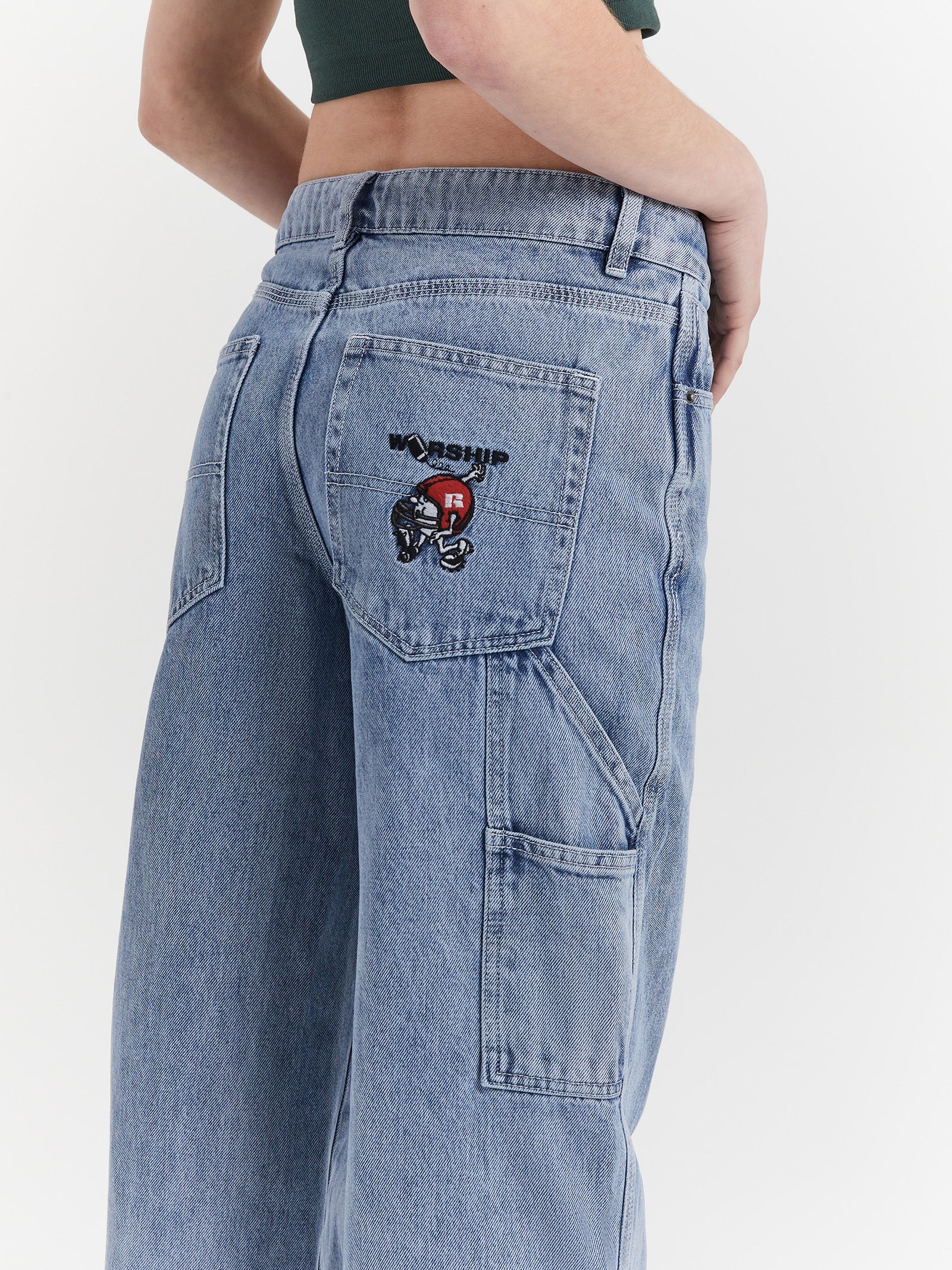 Russell Athletic Carpenter Baggy Jeans - Image 6