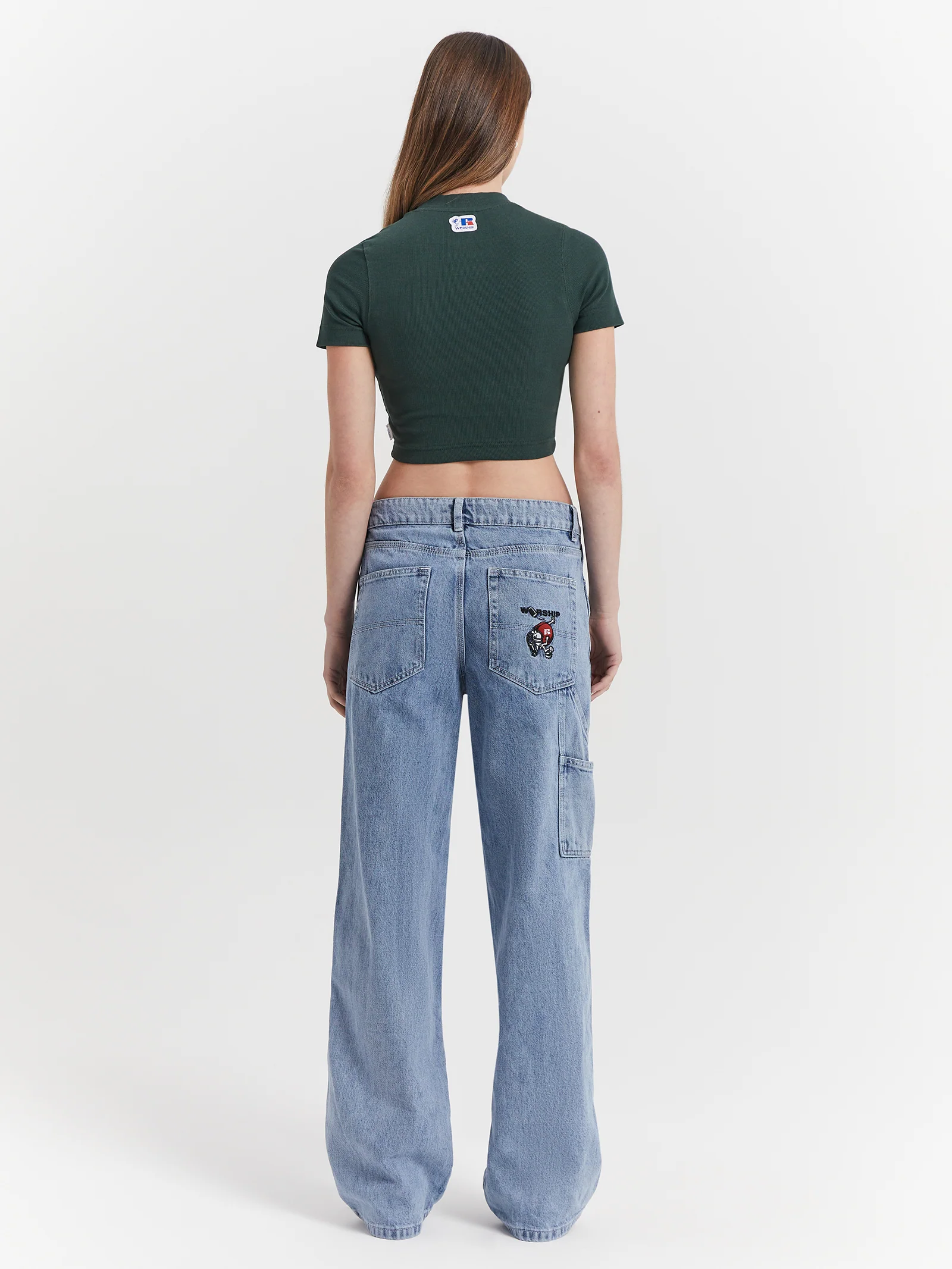 Russell Athletic Carpenter Baggy Jeans - Image 8