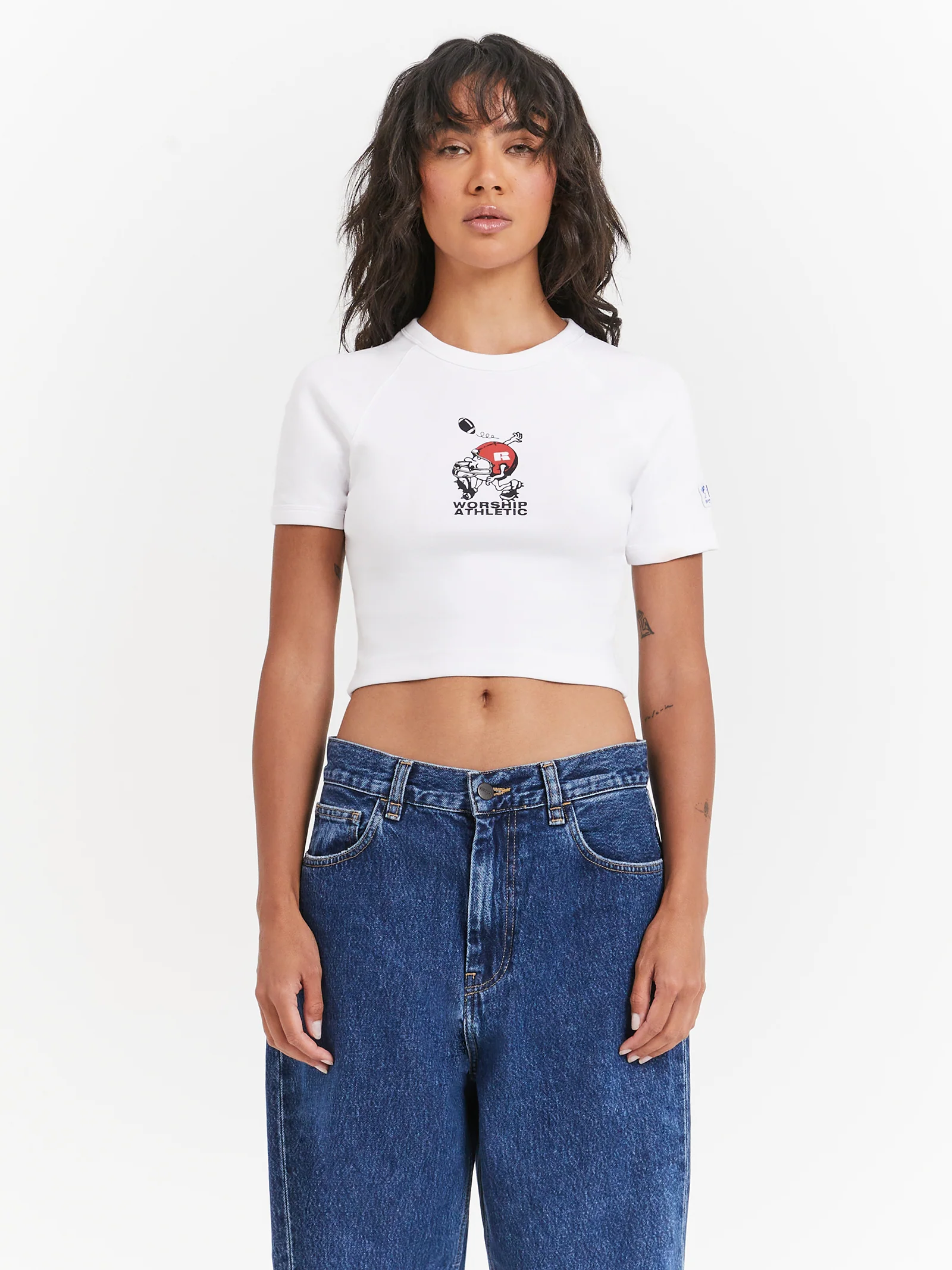 Russell Athletic Fumbler Micro Mini T-Shirt - Image 3