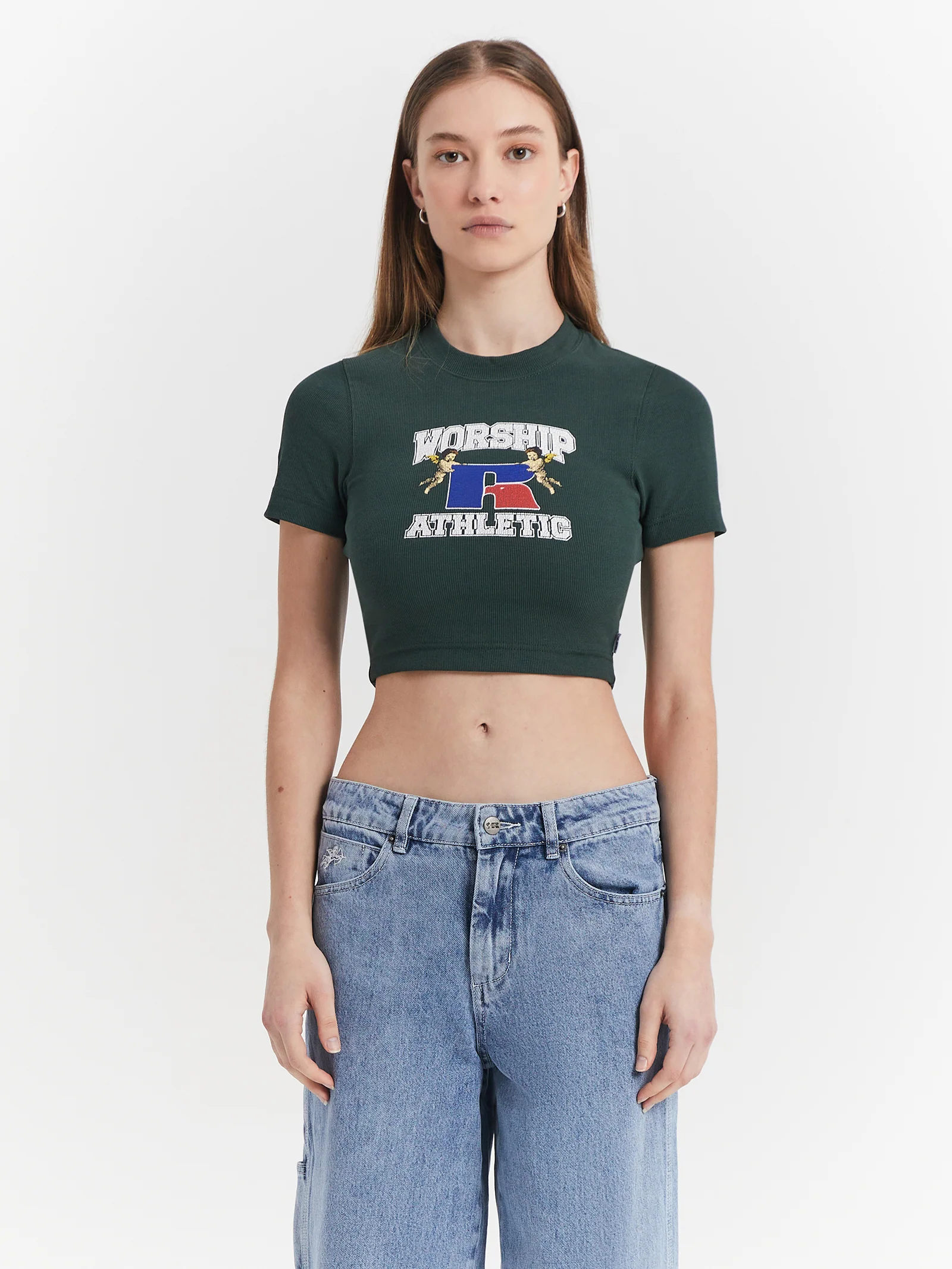 Russell Athletic Groundskeepers Micro T-Shirt - Image 3