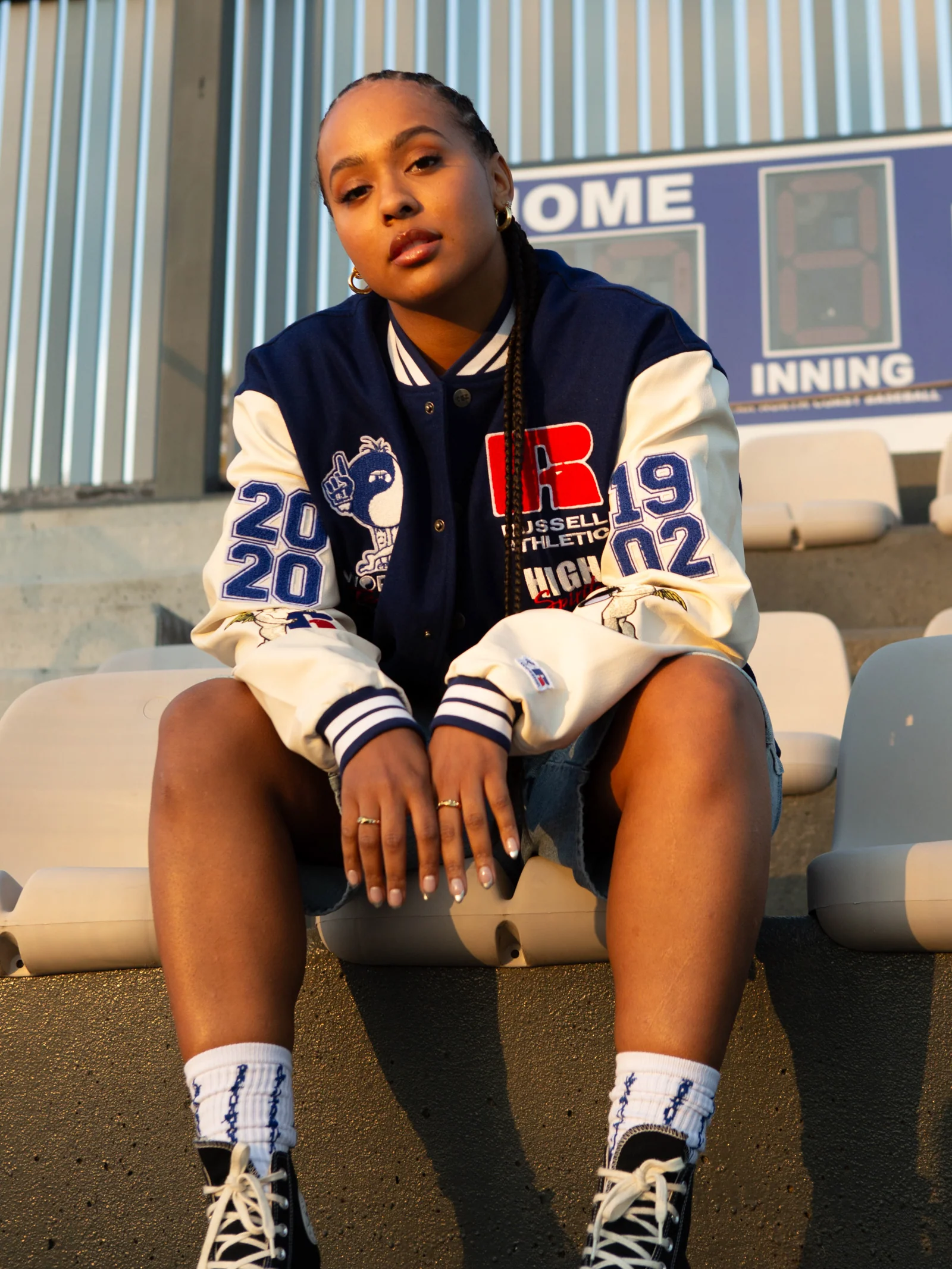 Russell Athletic Team Spirit Letterman Jacket - Image 2