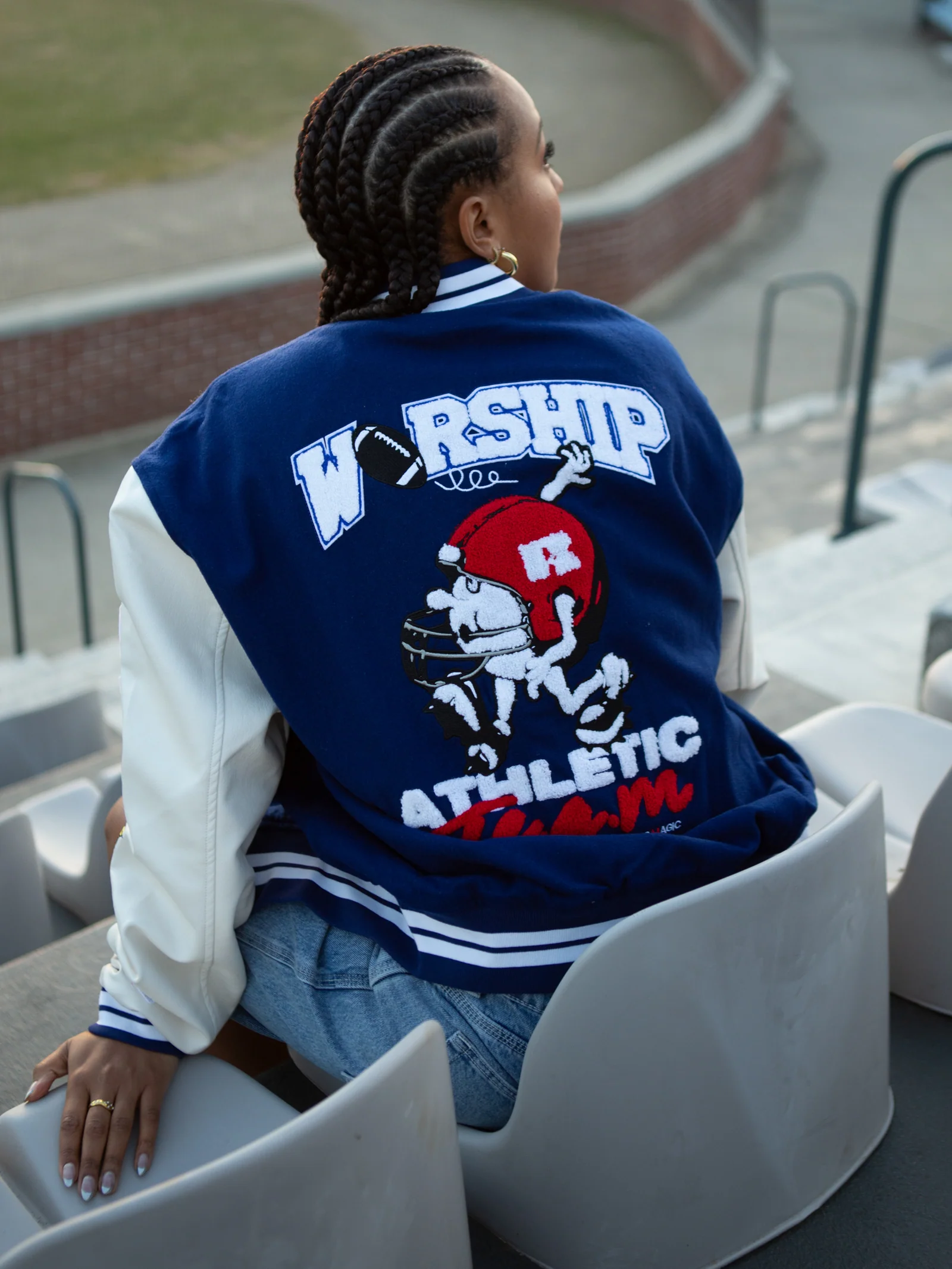 Russell Athletic Team Spirit Letterman Jacket - Image 3