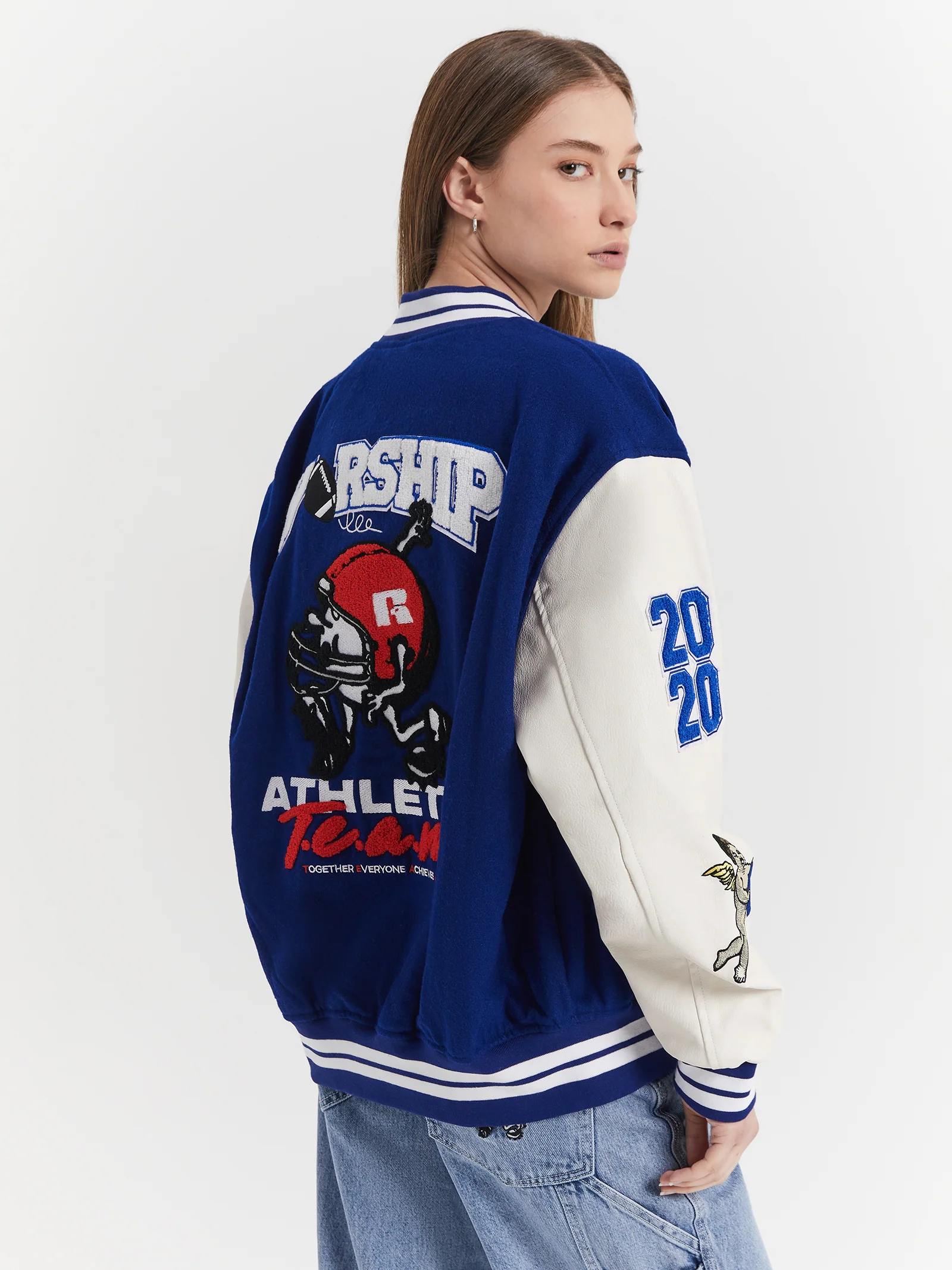Russell Athletic Team Spirit Letterman Jacket - Image 8