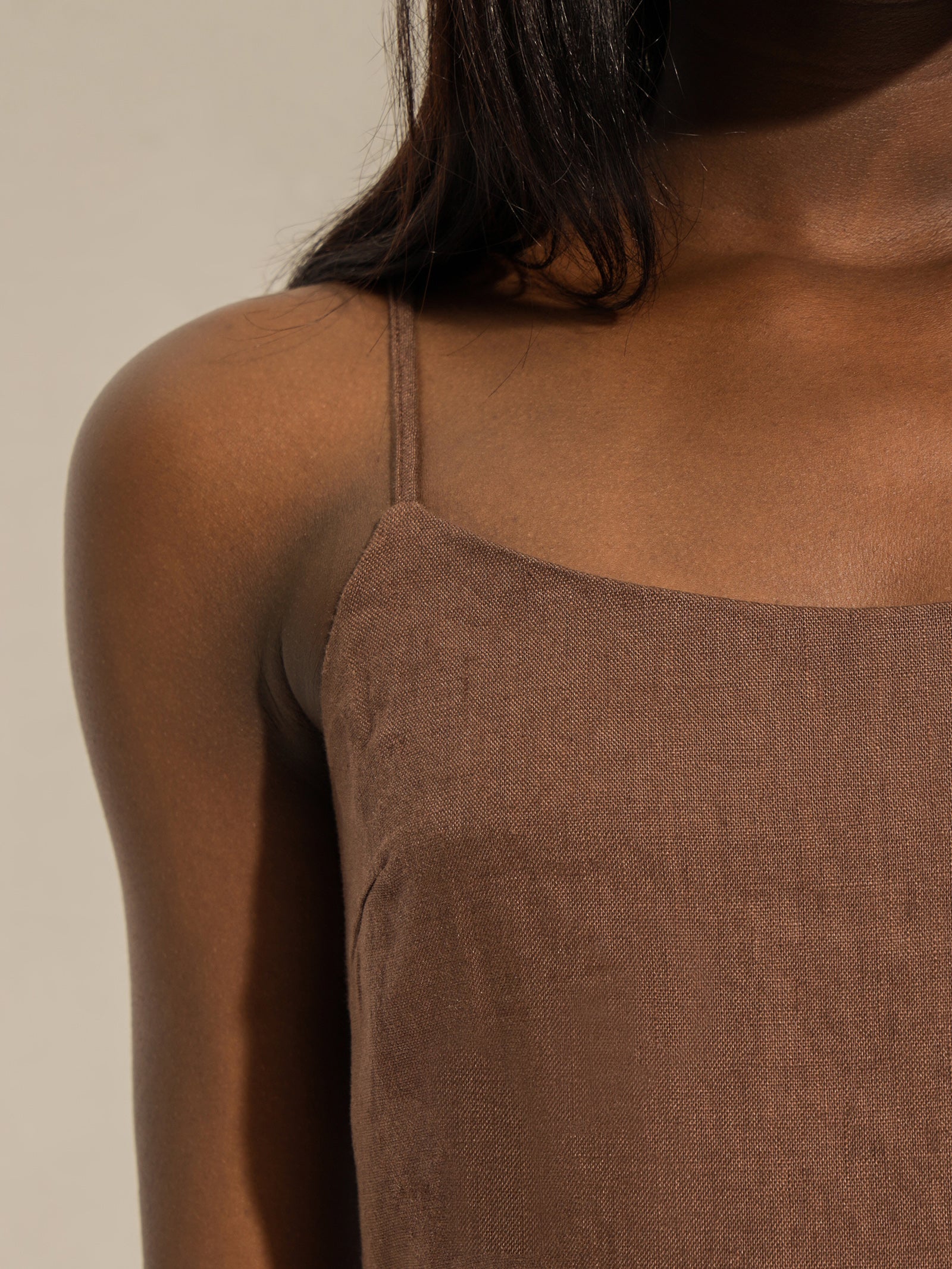 Rynn Linen Mini Dress - Image 4