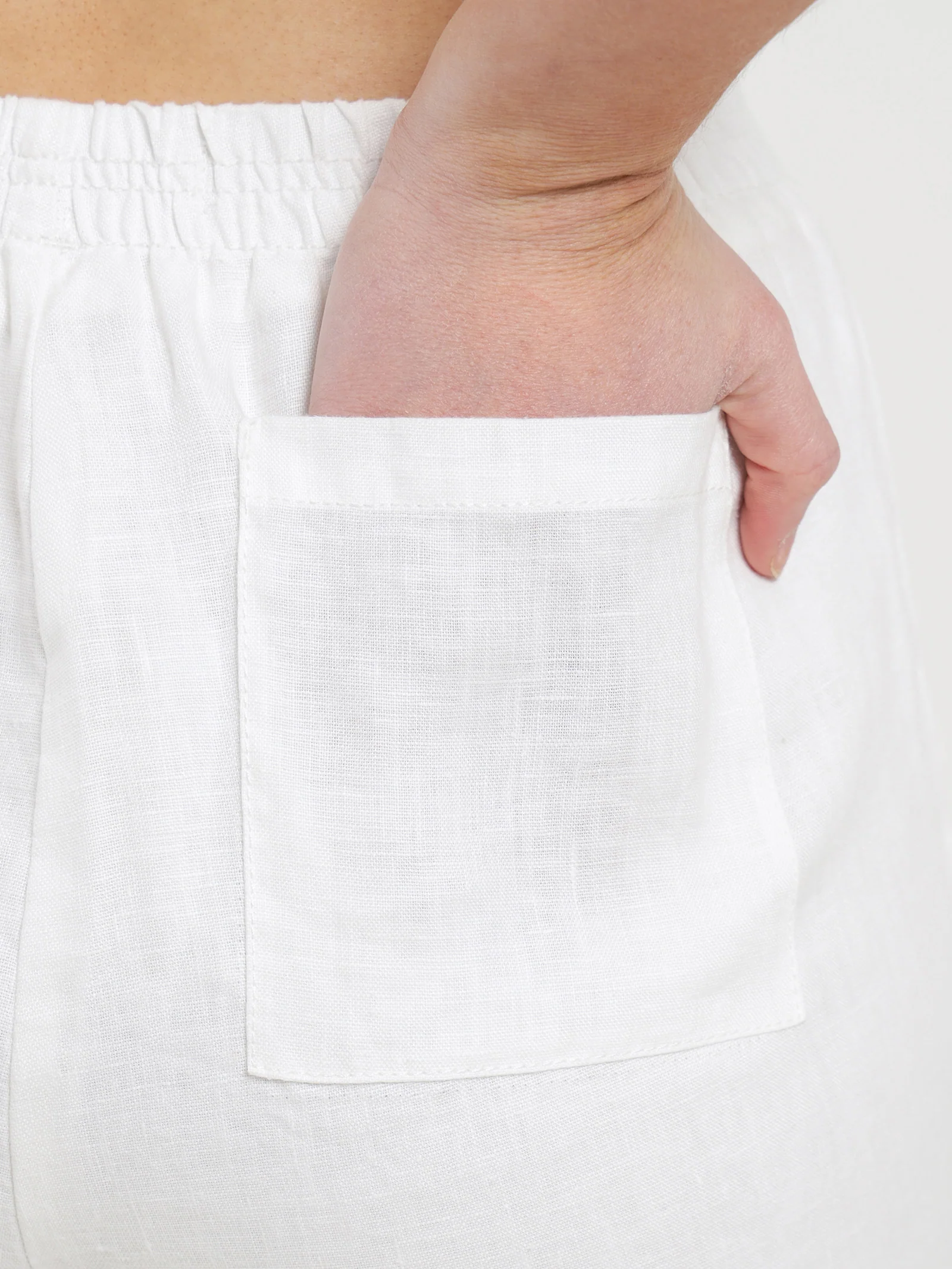 Rynn Linen Split Pants - Image 4