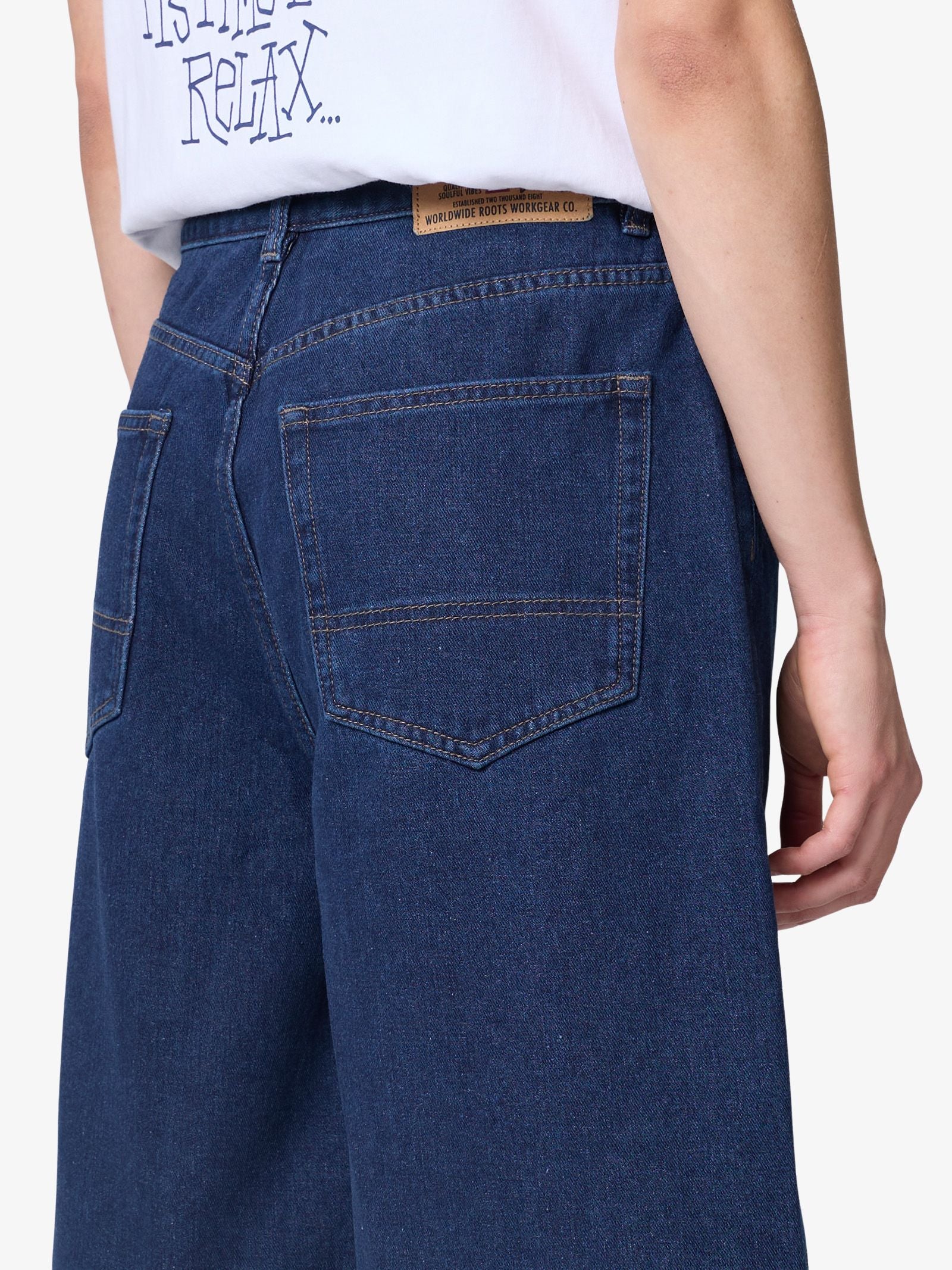 Denim Standard Shorts - Image 3