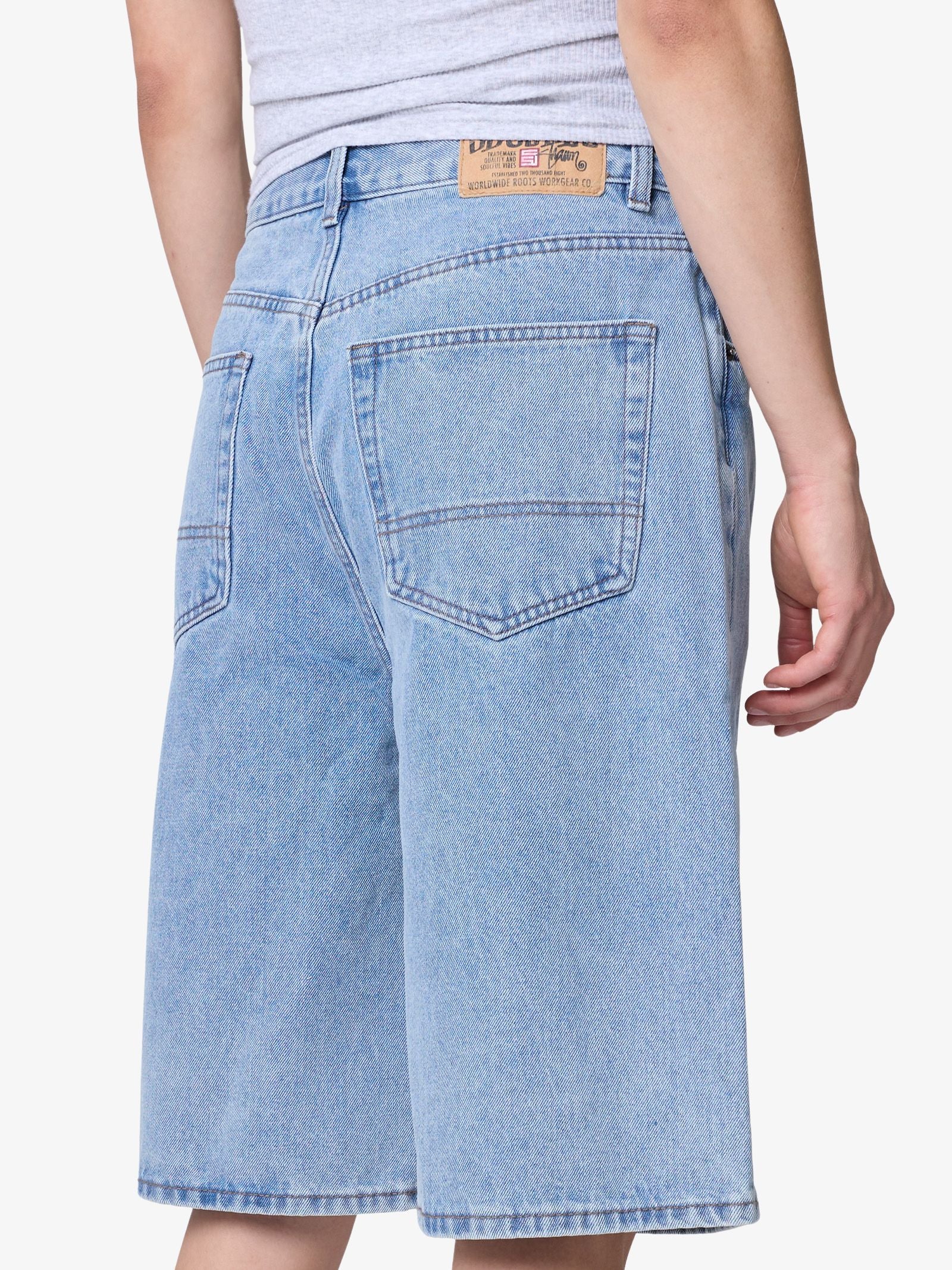 Denim Standard Shorts - Image 3