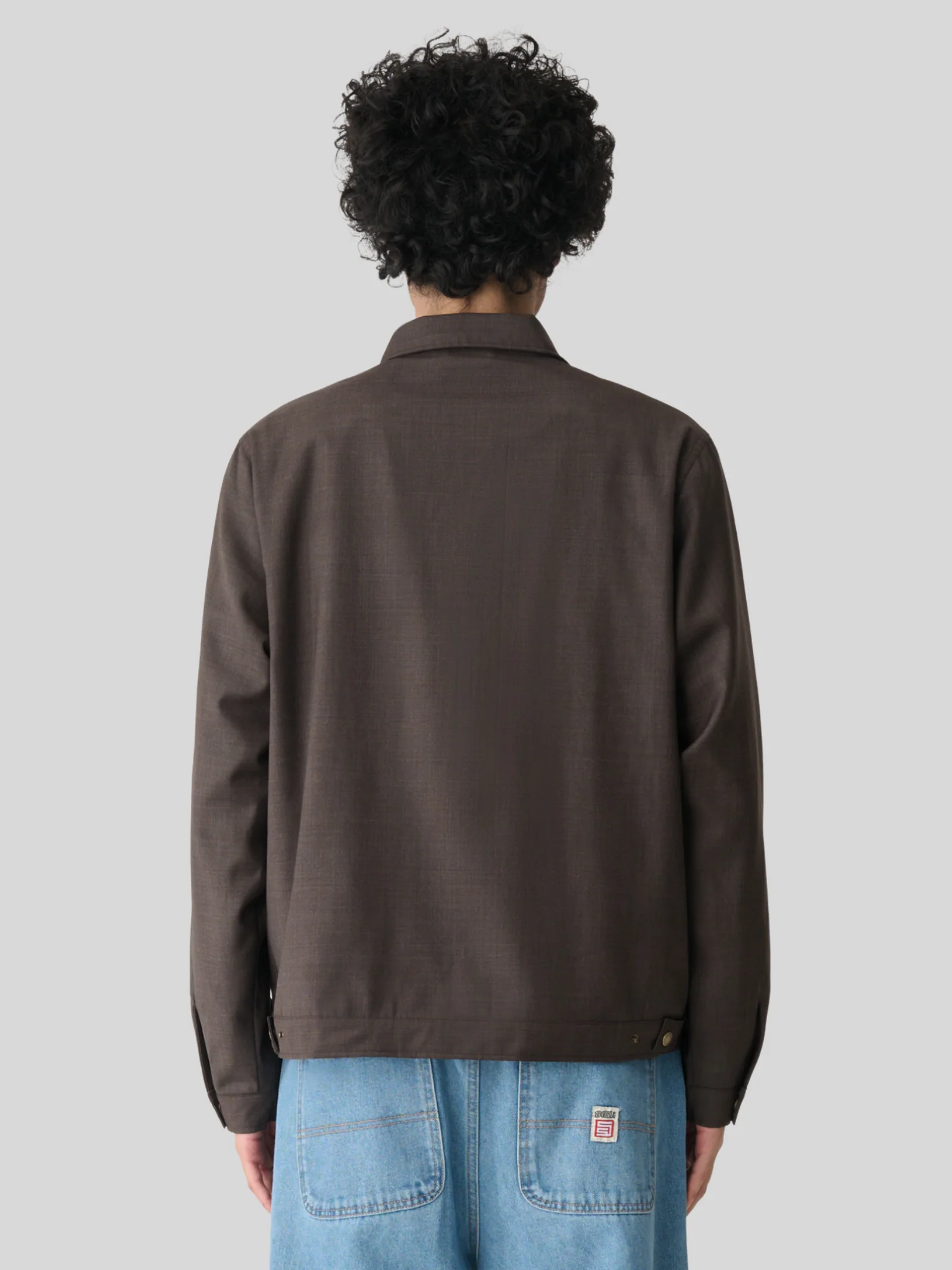 Gaberdine Zip Jacket - Image 2