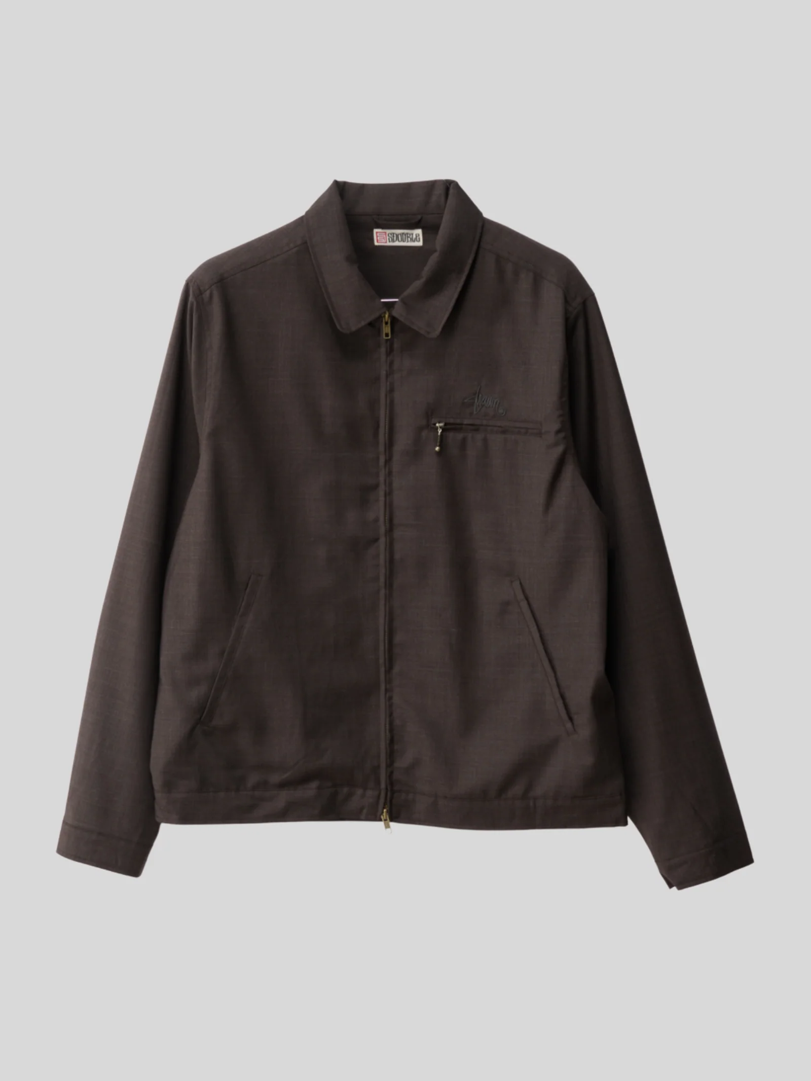 Gaberdine Zip Jacket - Image 3