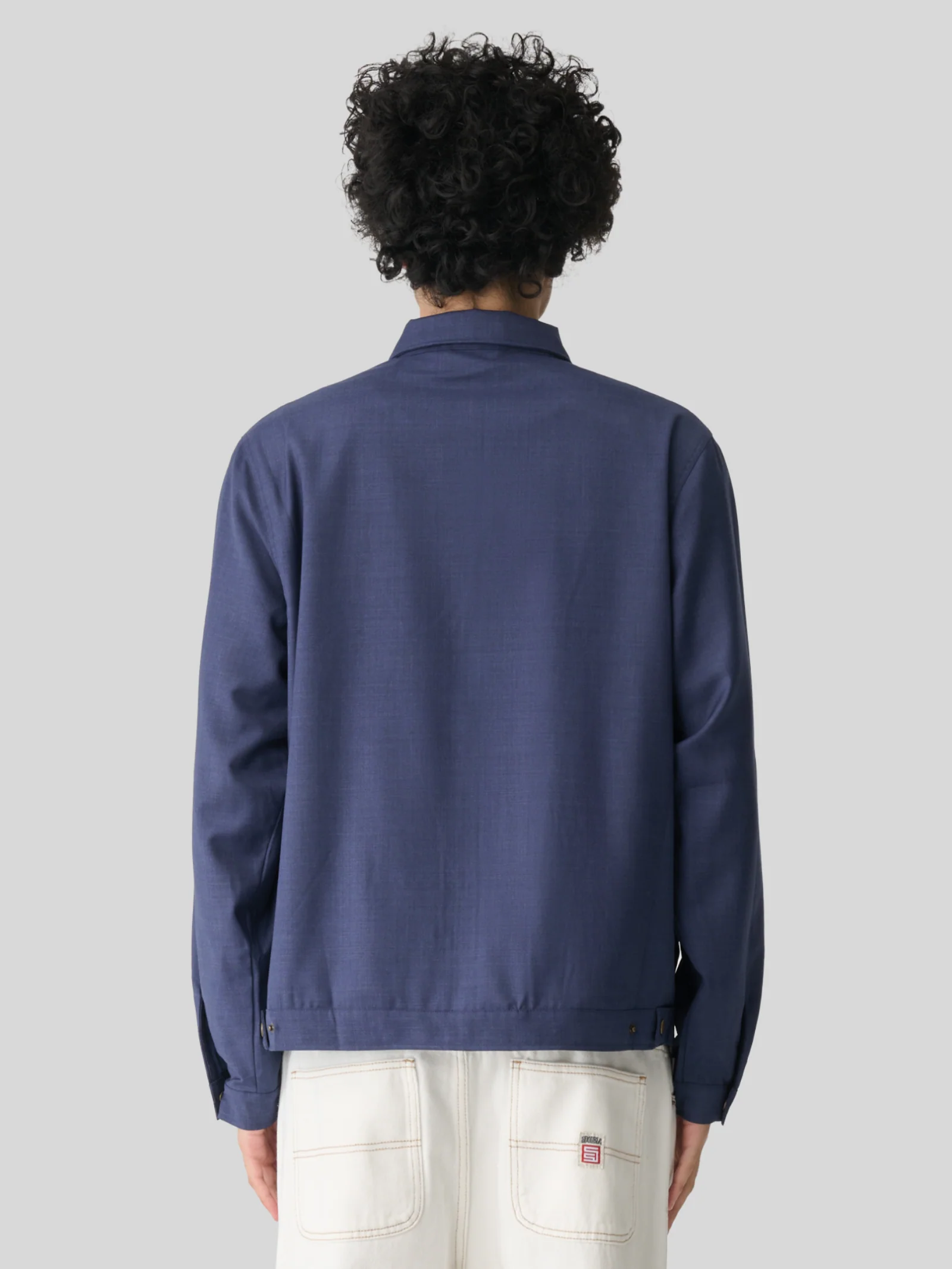 Gaberdine Zip Jacket - Image 2