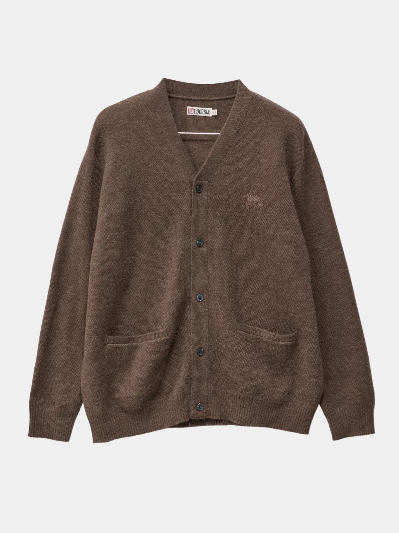 Knit Script Cardigan - Image 2