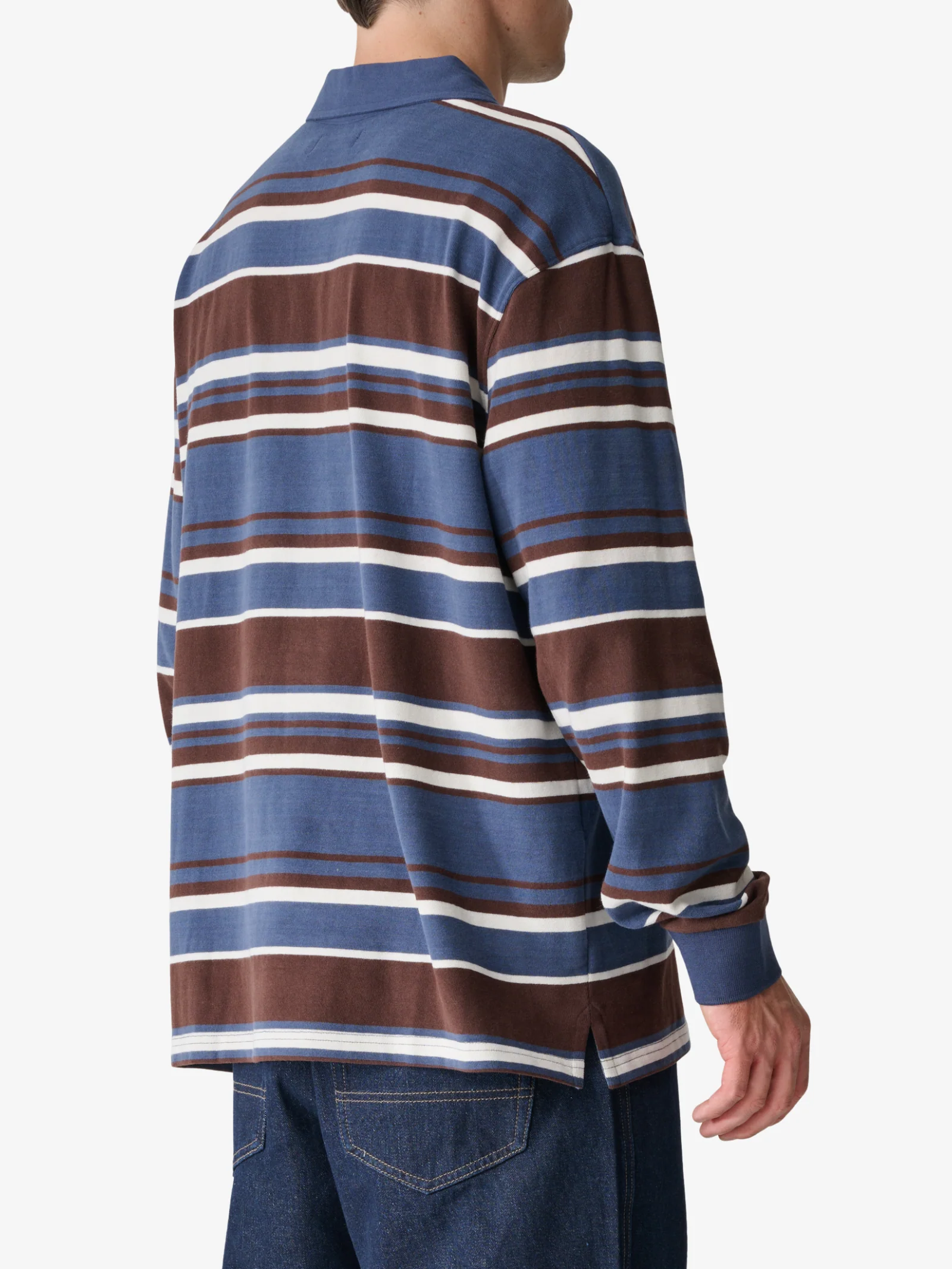 Peach Stripe Rugby - Image 2