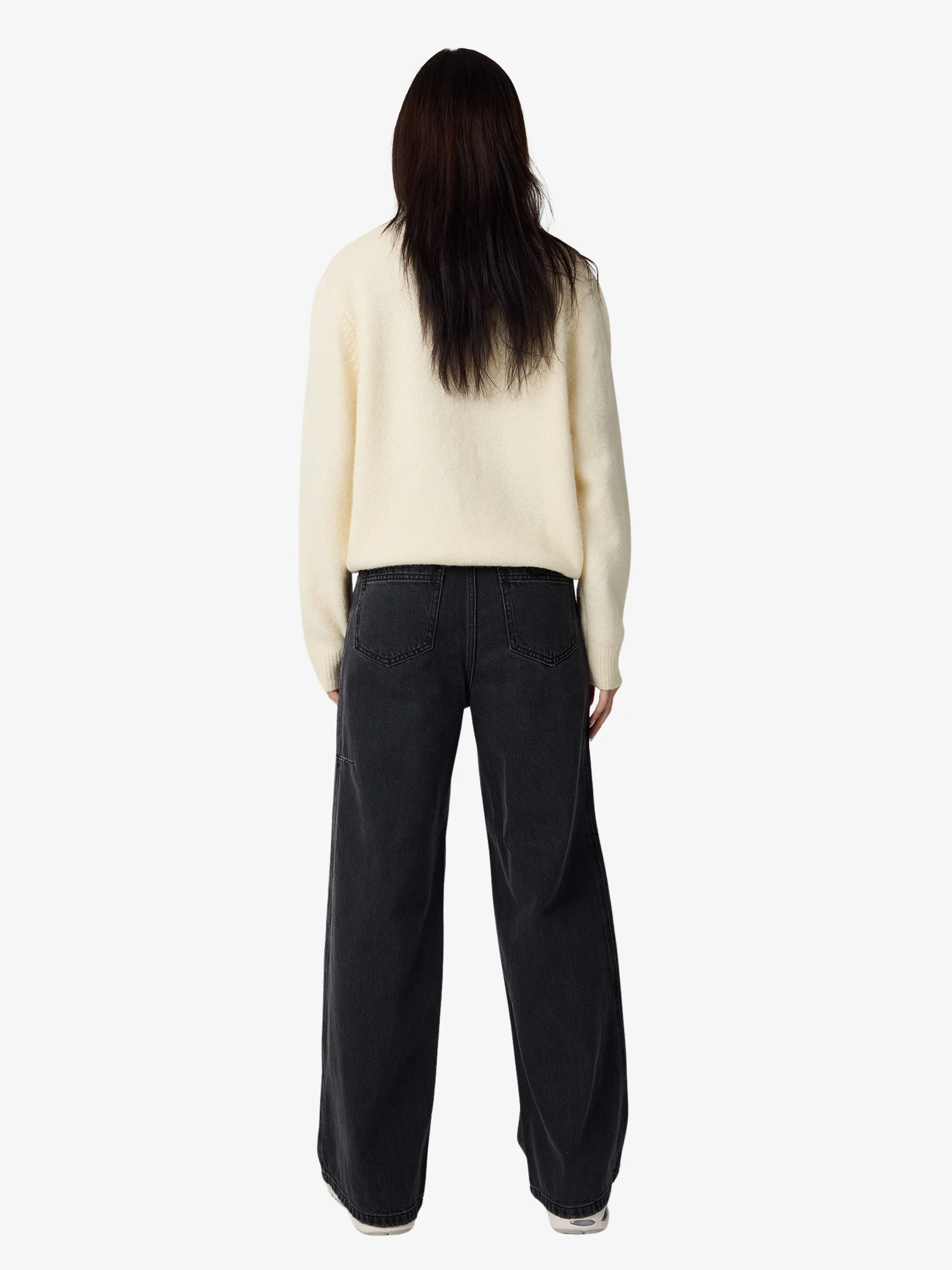 Placement Knit Womens Sweater - Image 3