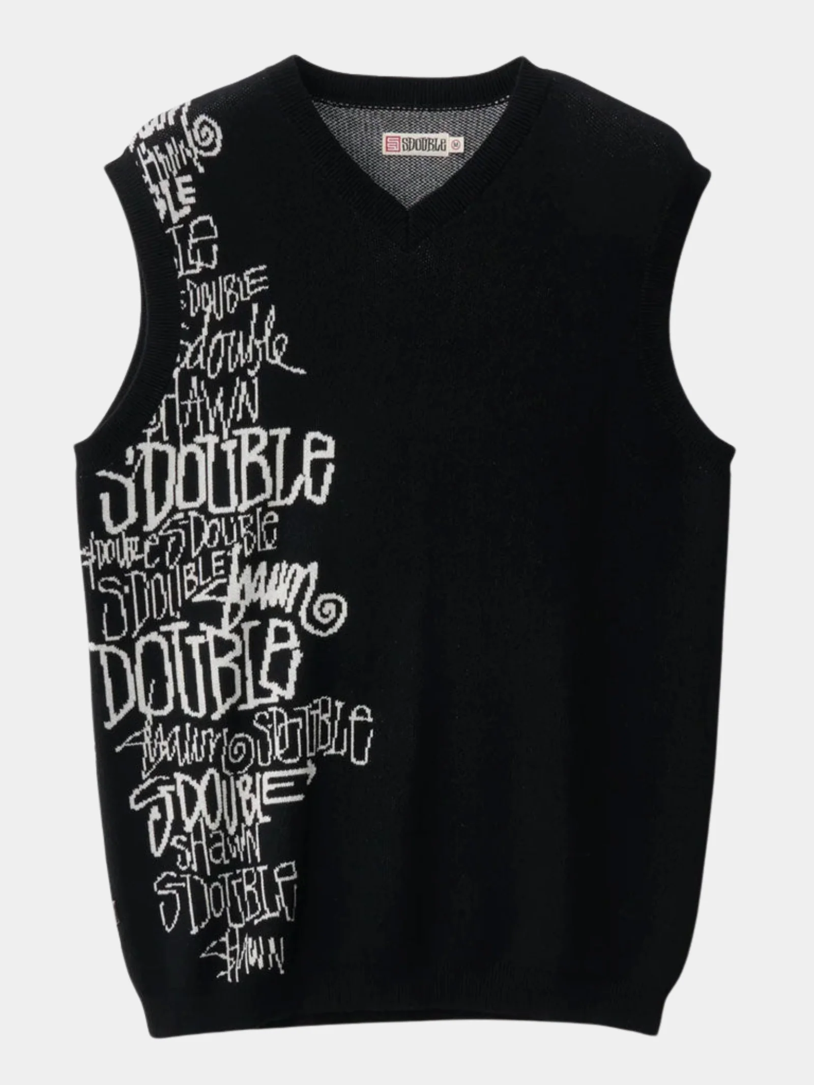 Script Stack Sweater Vest - Image 2