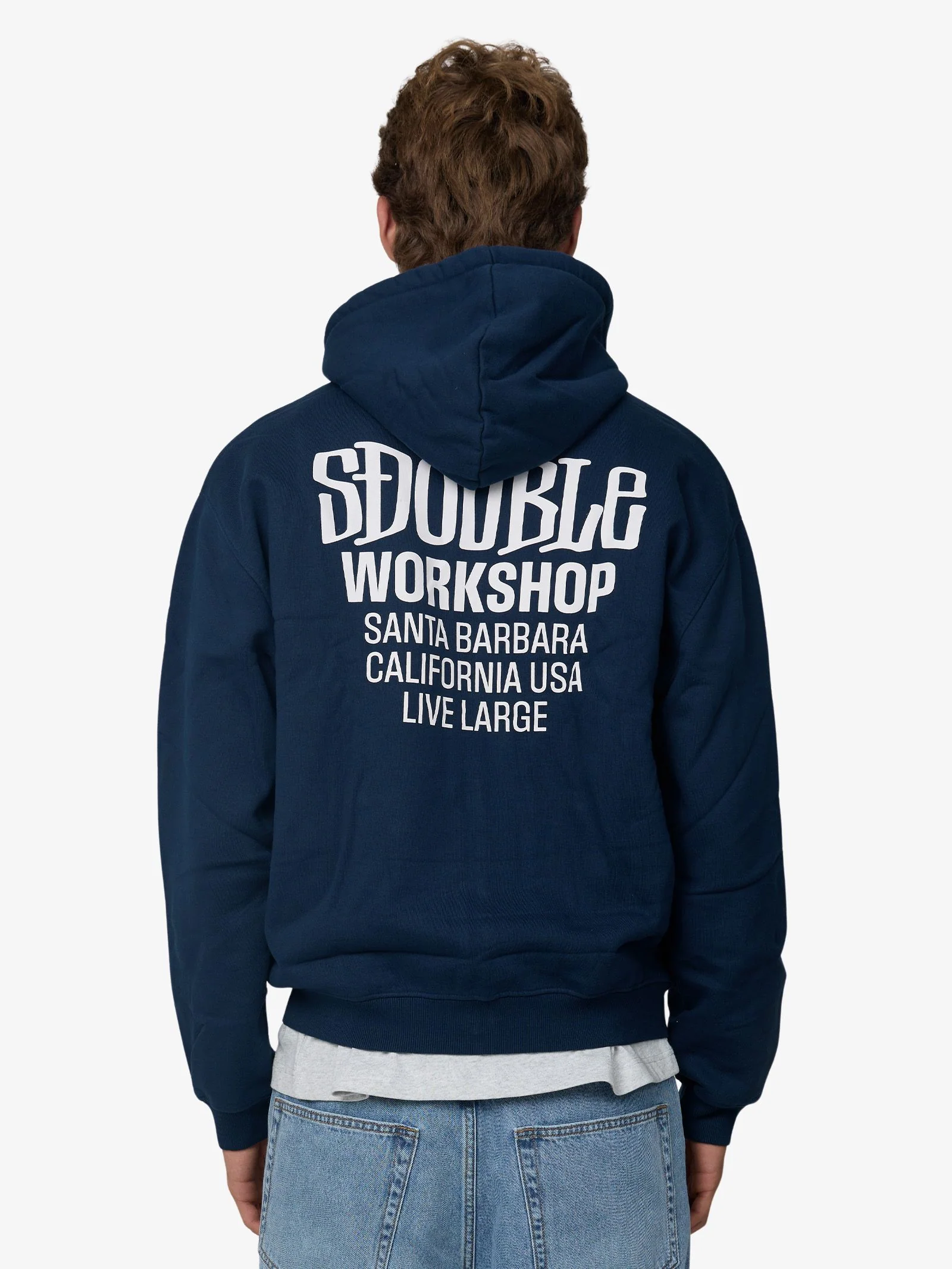 Workshop Fleece Zip Hood - Image 2