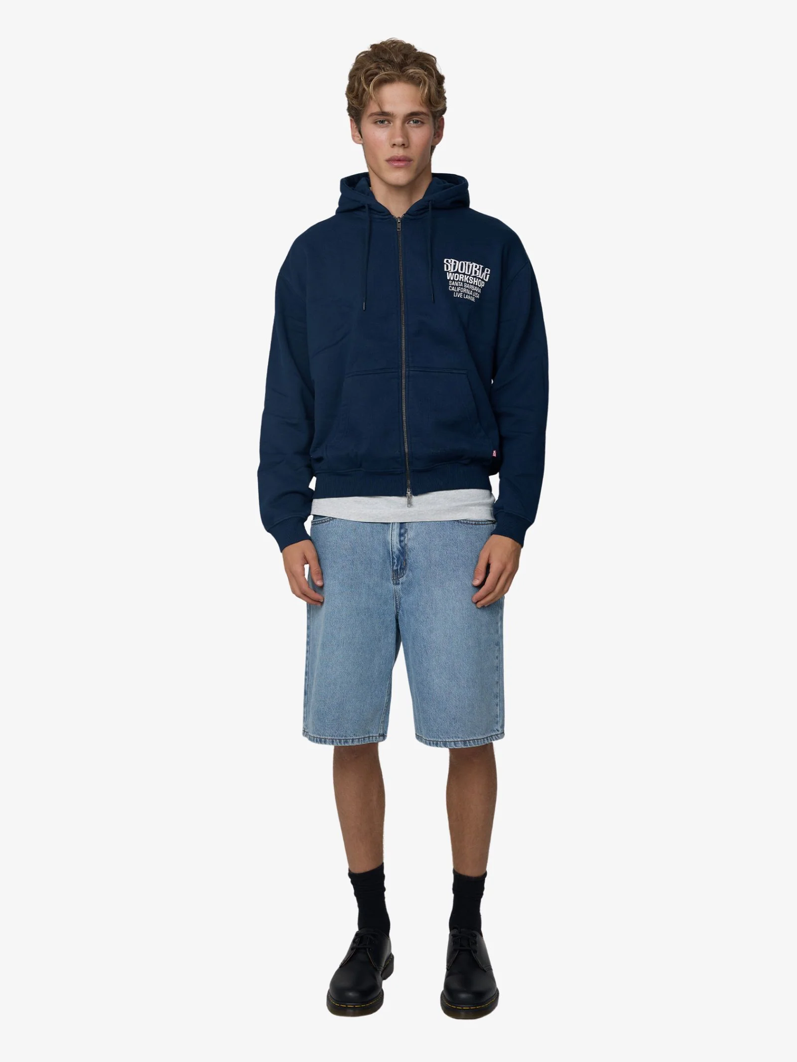 Workshop Fleece Zip Hood - Image 3