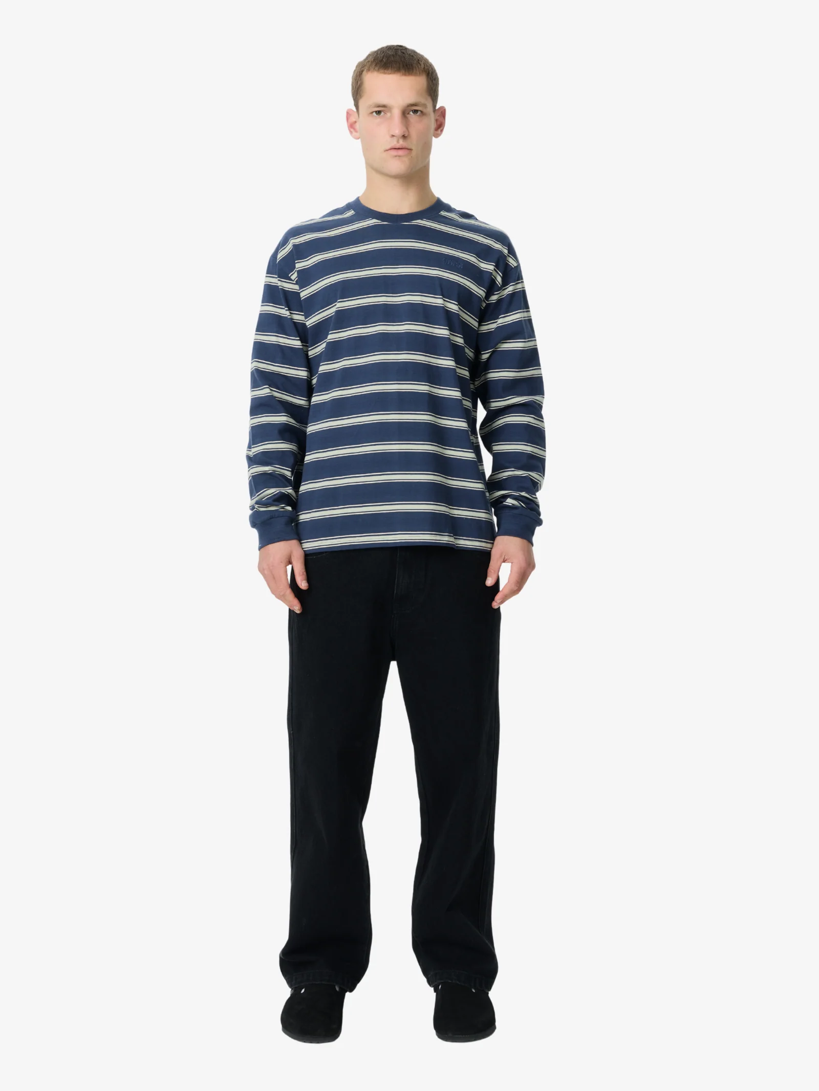 Big Stripe Long Sleeve Tee - Image 2