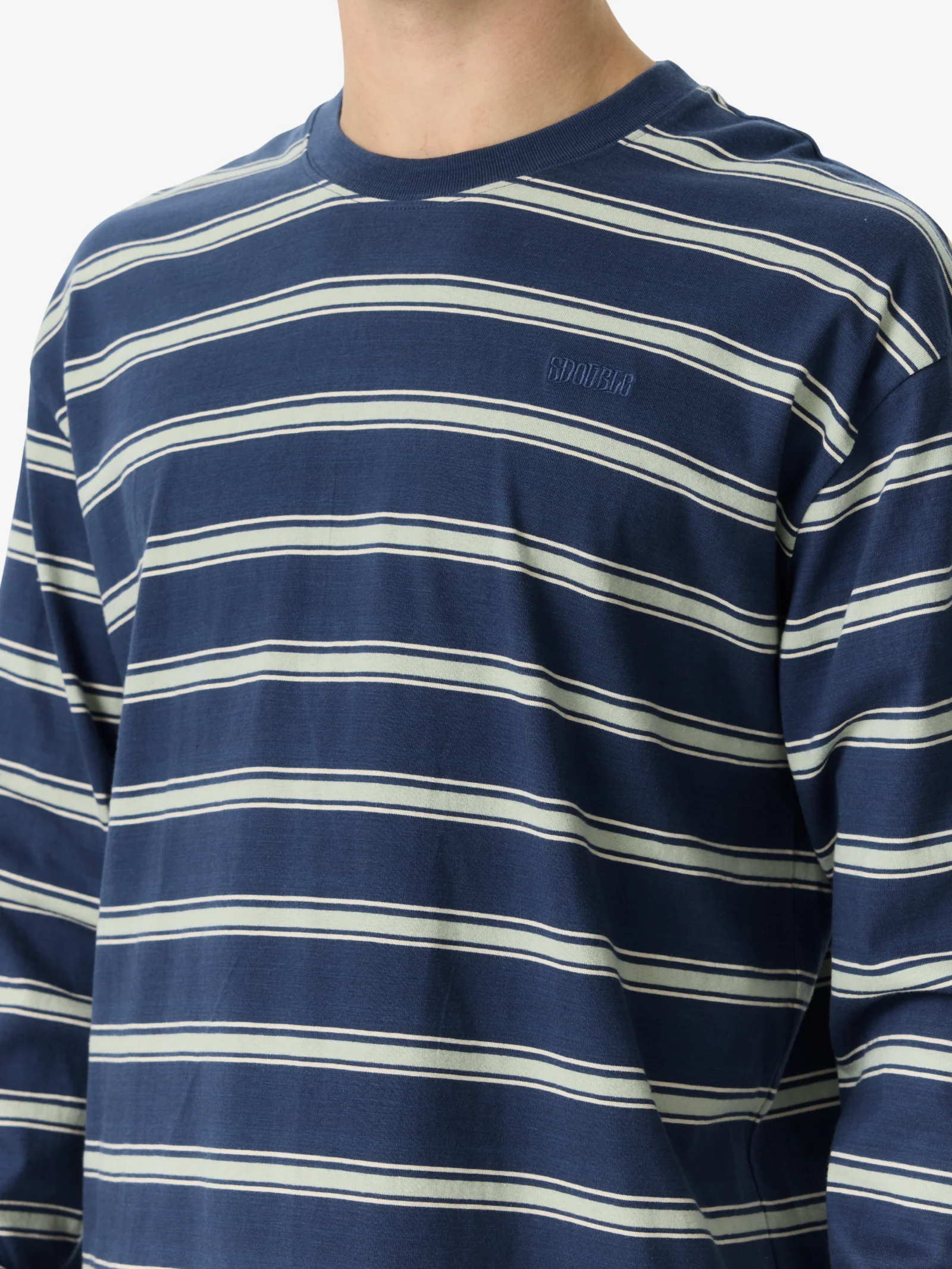 Big Stripe Long Sleeve Tee - Image 5