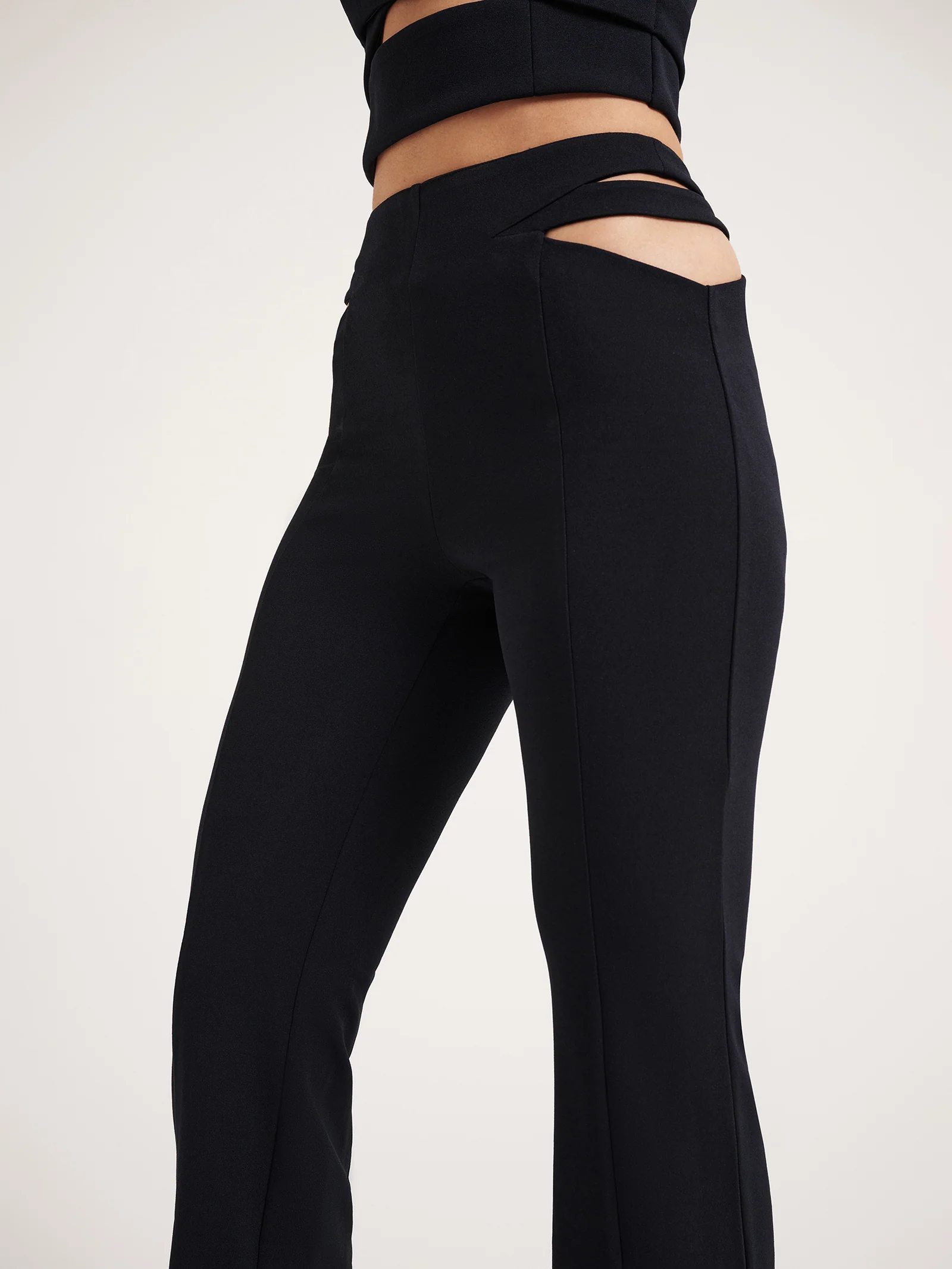 Saige Crepe Pants - Image 3