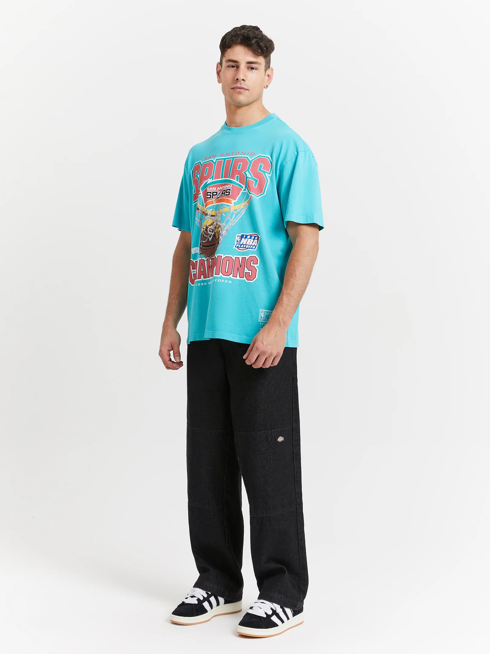 San Antonio Spurs Nothing But Net T-Shirt - Image 4