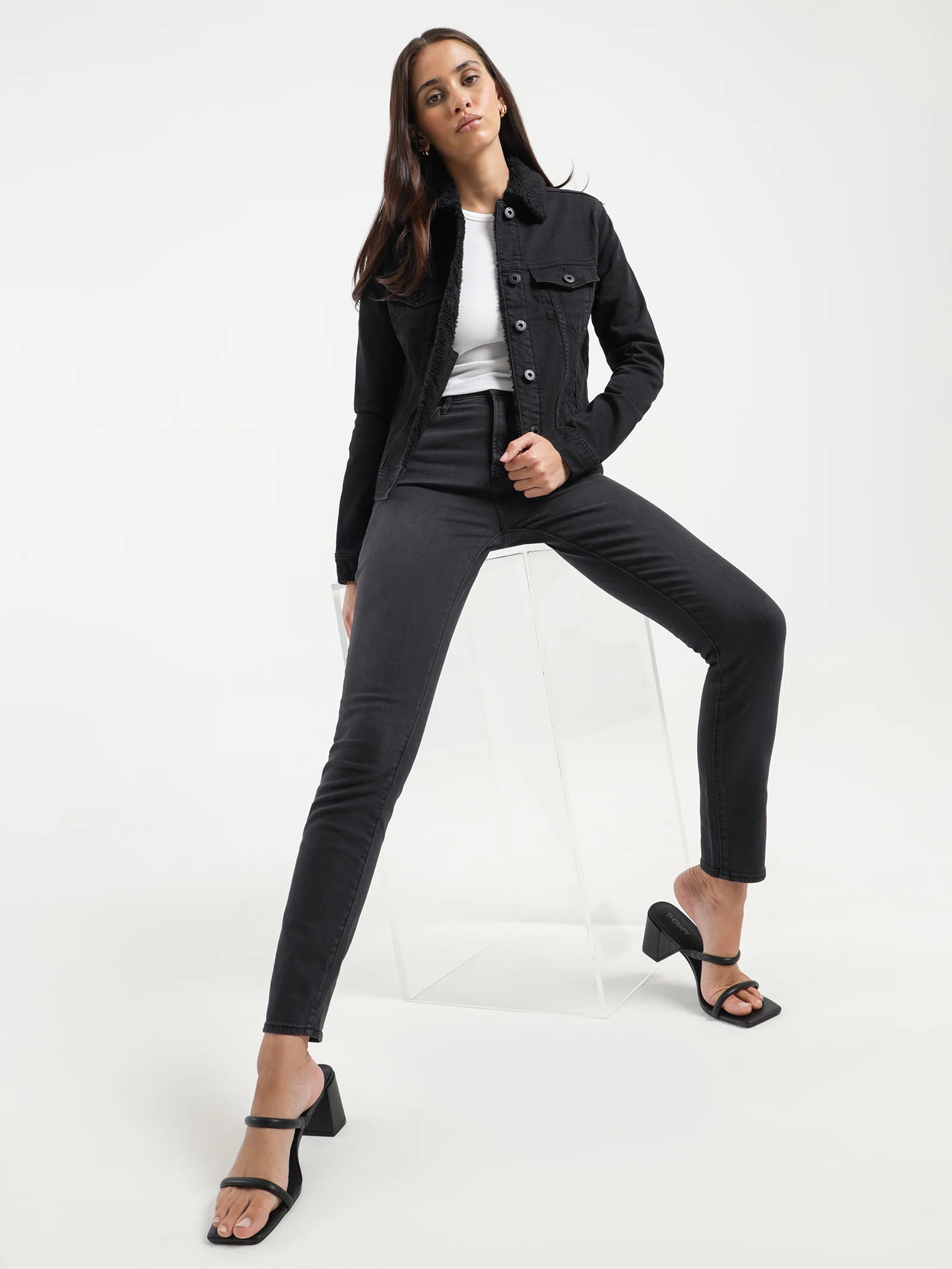 Sarah High Rise Skinny Jeans - Image 2