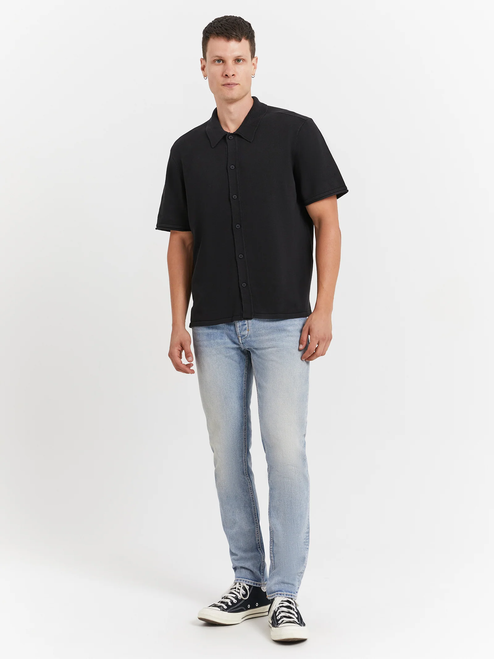Saville Knit Short Sleeve Shirt - Image 2