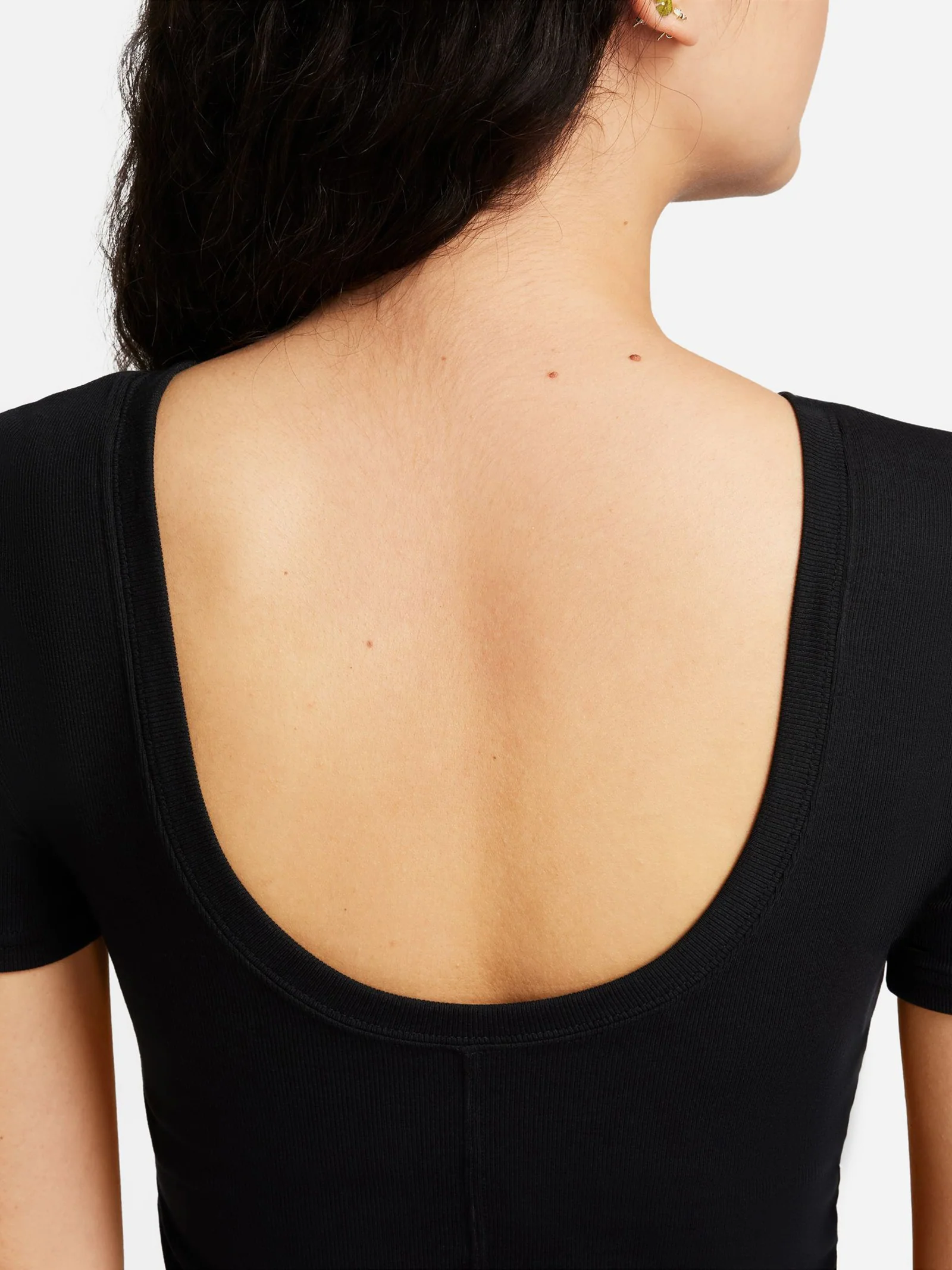 Scoop Back SS Mini-Rib Top - Image 3