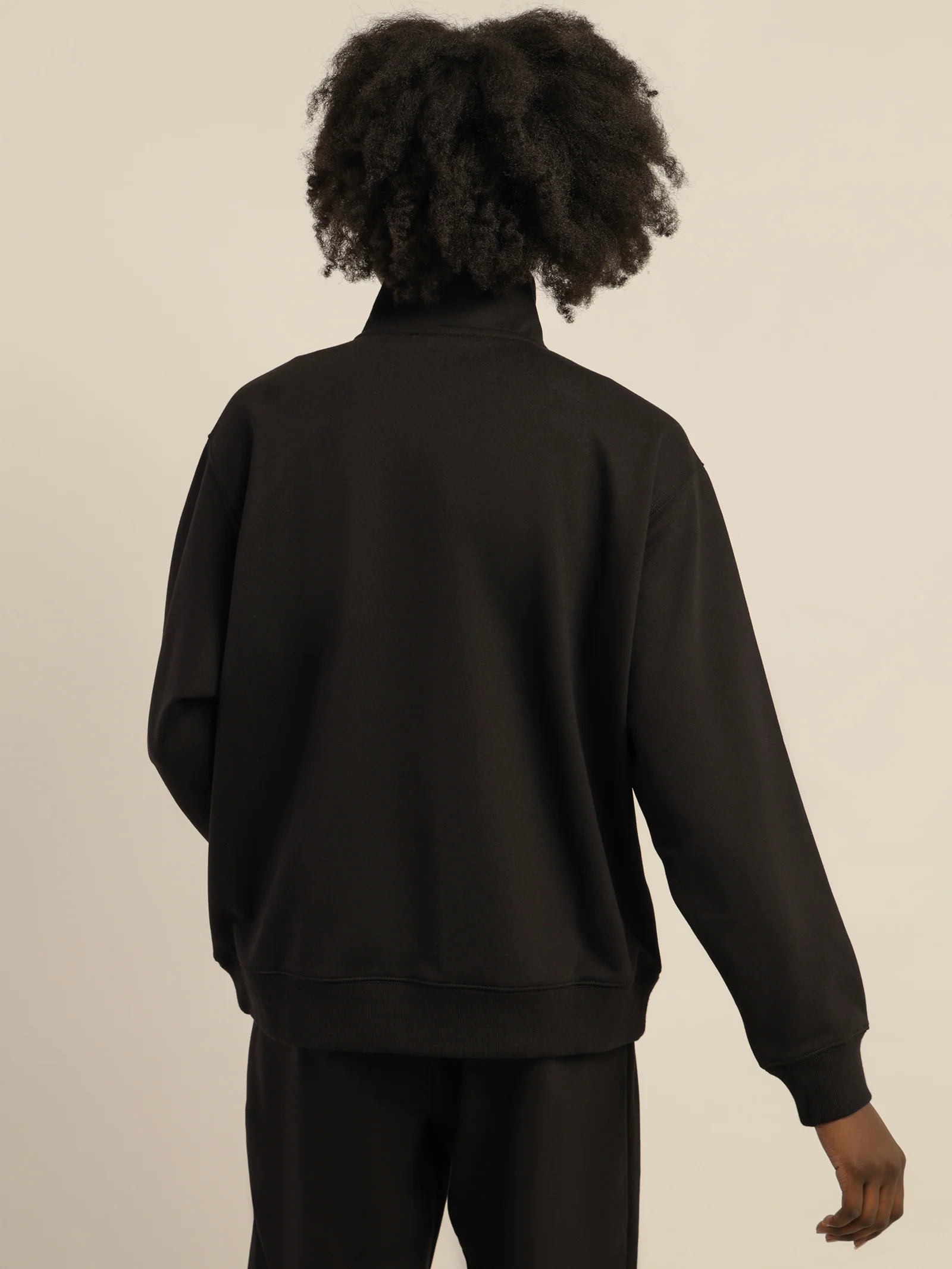 Script Embroidery Highneck Sweater - Image 6