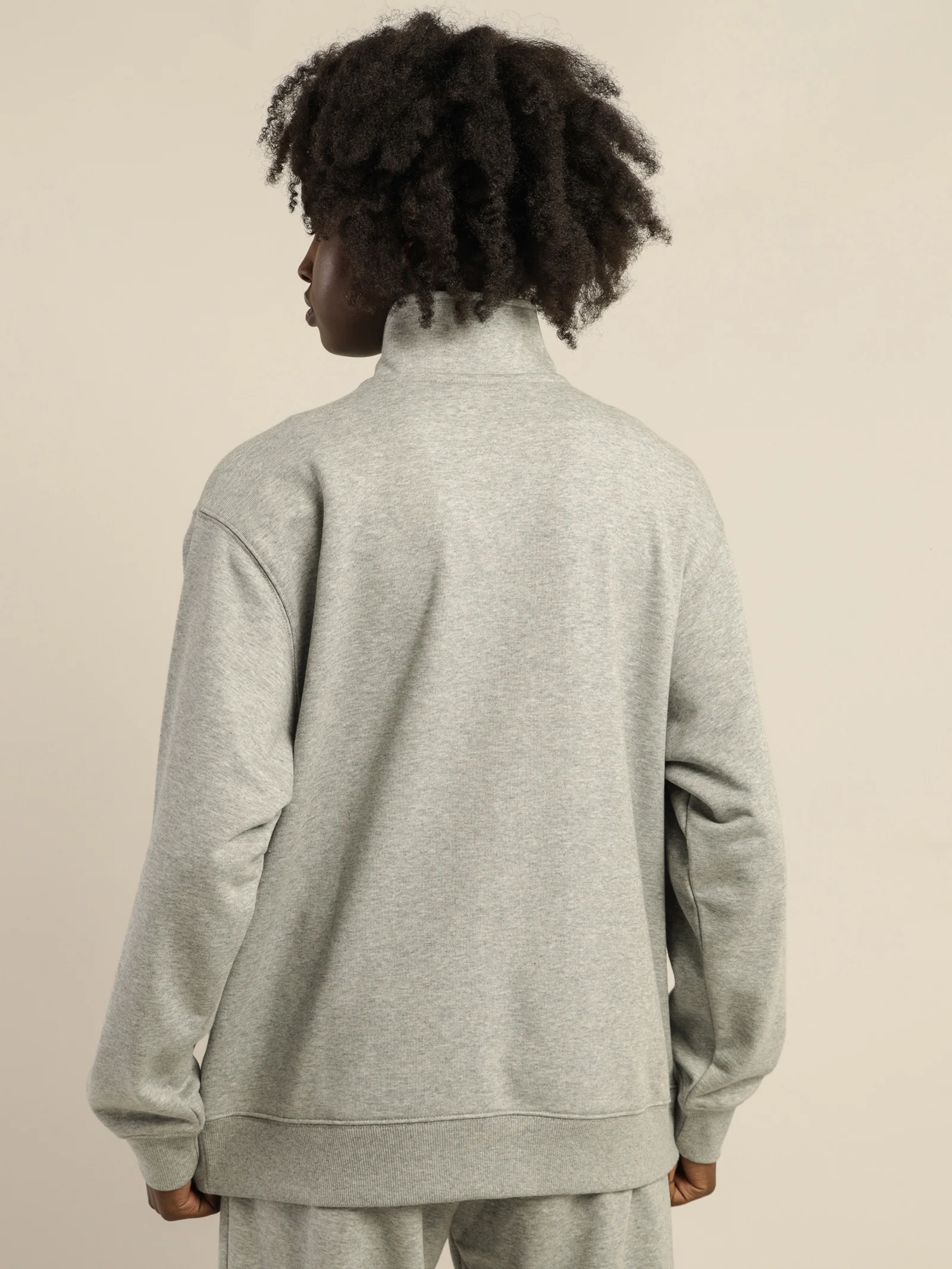 Script Embroidery Highneck Sweater - Image 6