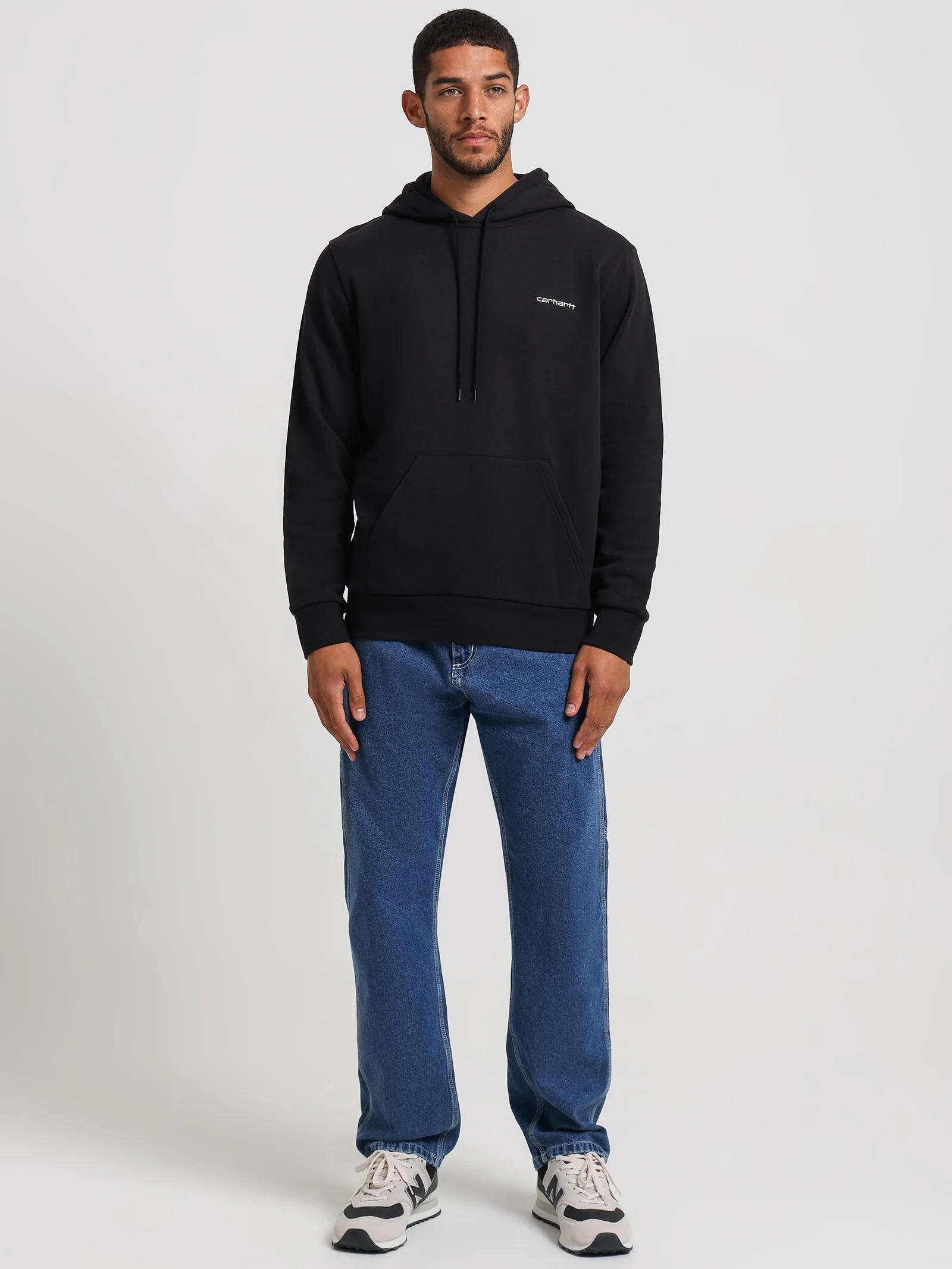 Script Embroidery Hoodie - Image 2