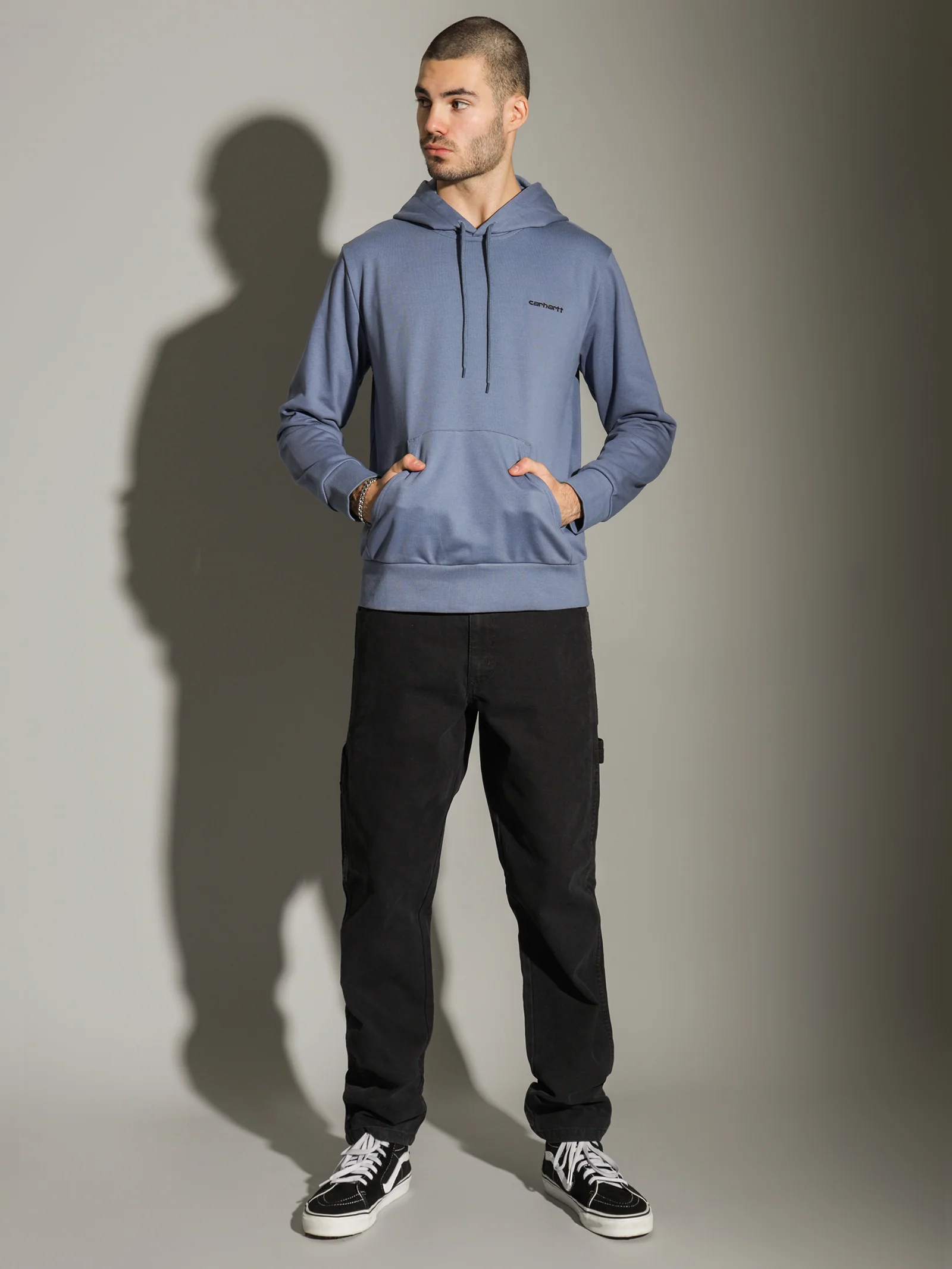 Script Embroidery Hoodie - Image 4