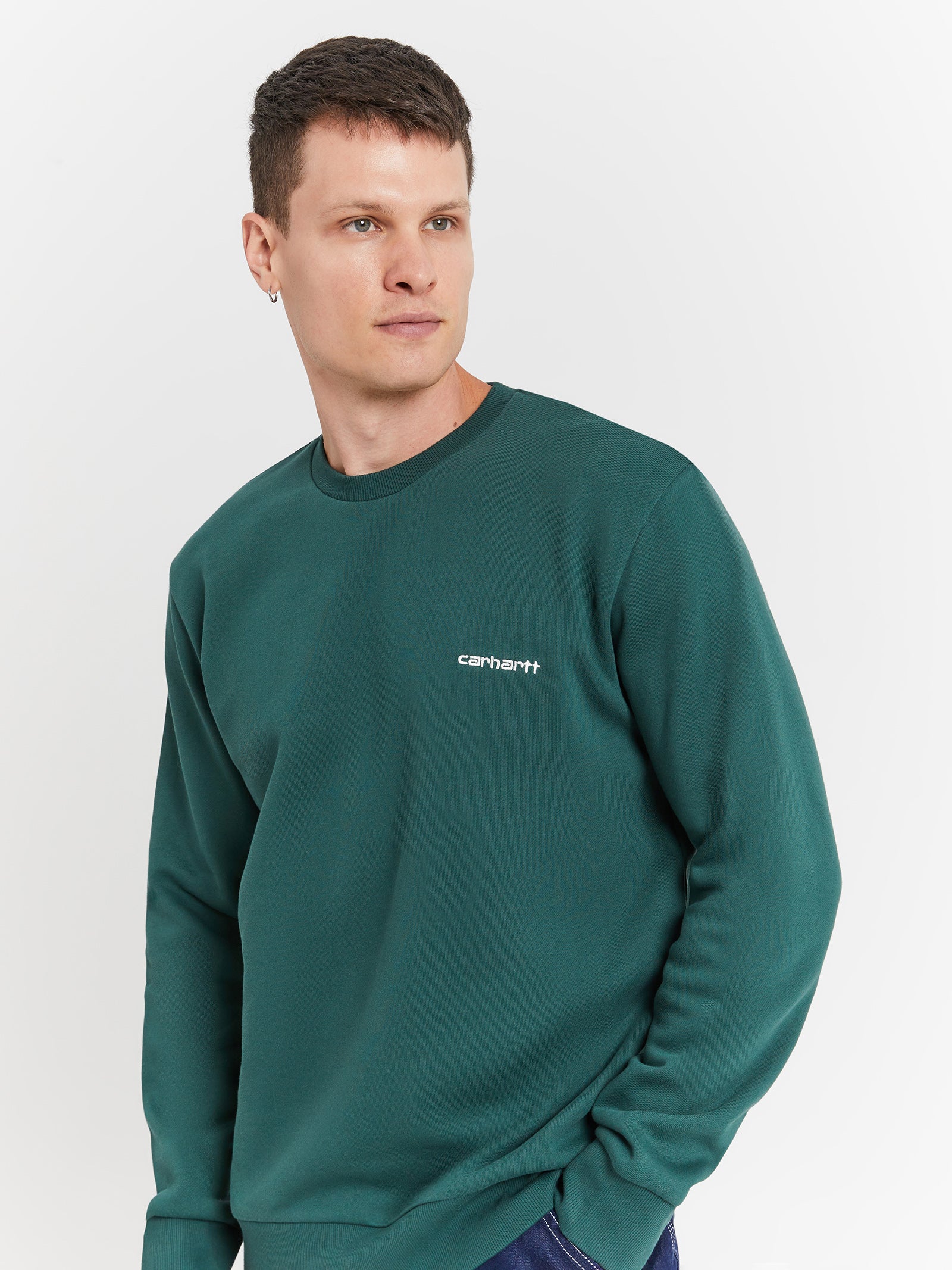 Script Embroidery Sweater - Image 3